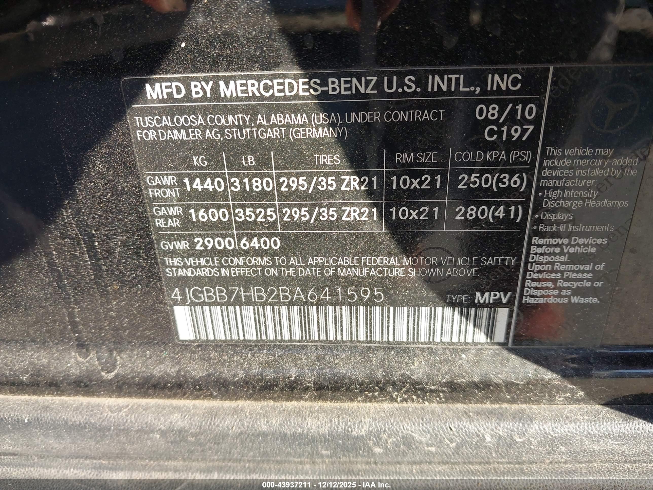 MERCEDES-BENZ ML63AMG image 9