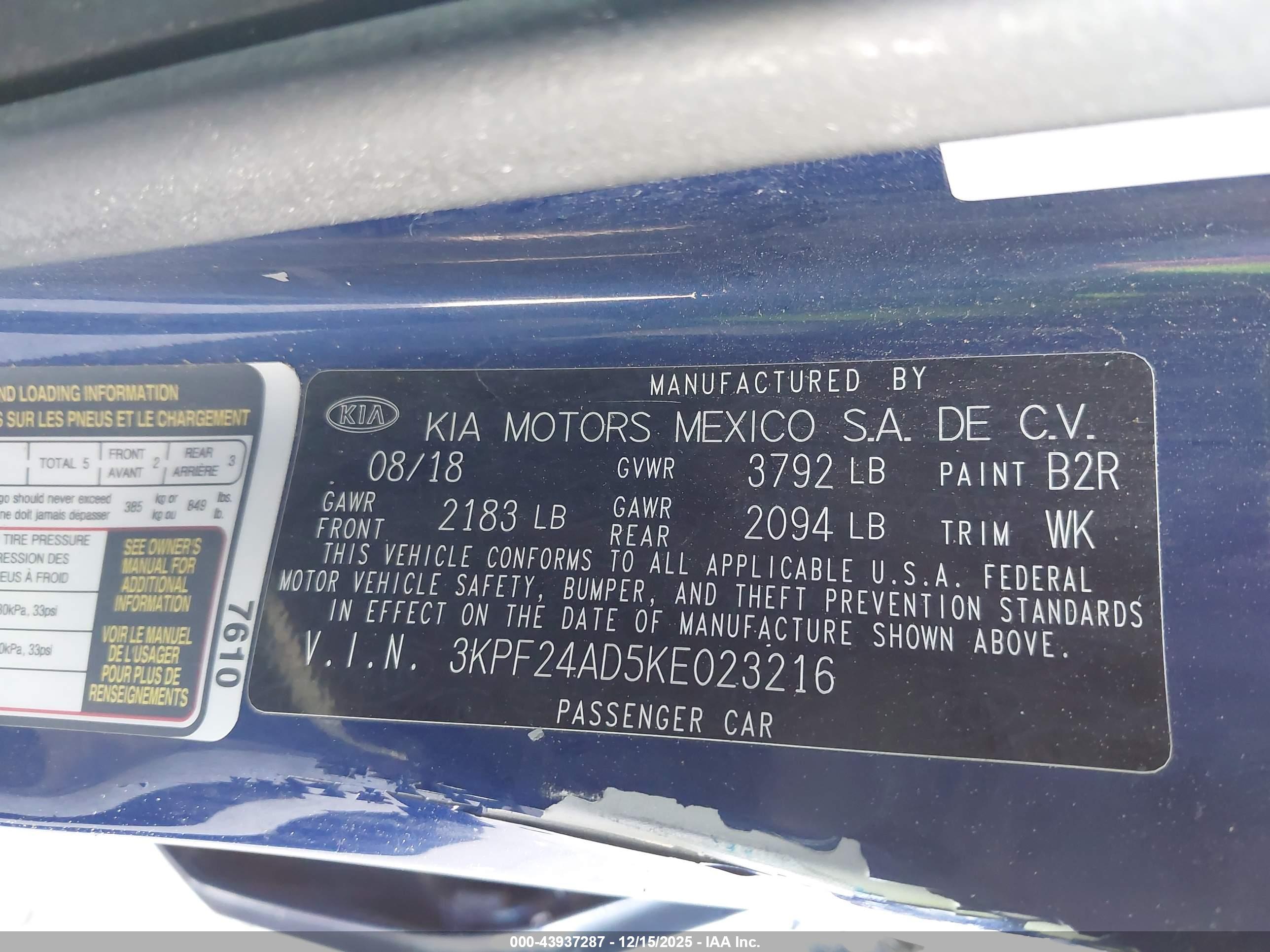 KIA FORTE image 9