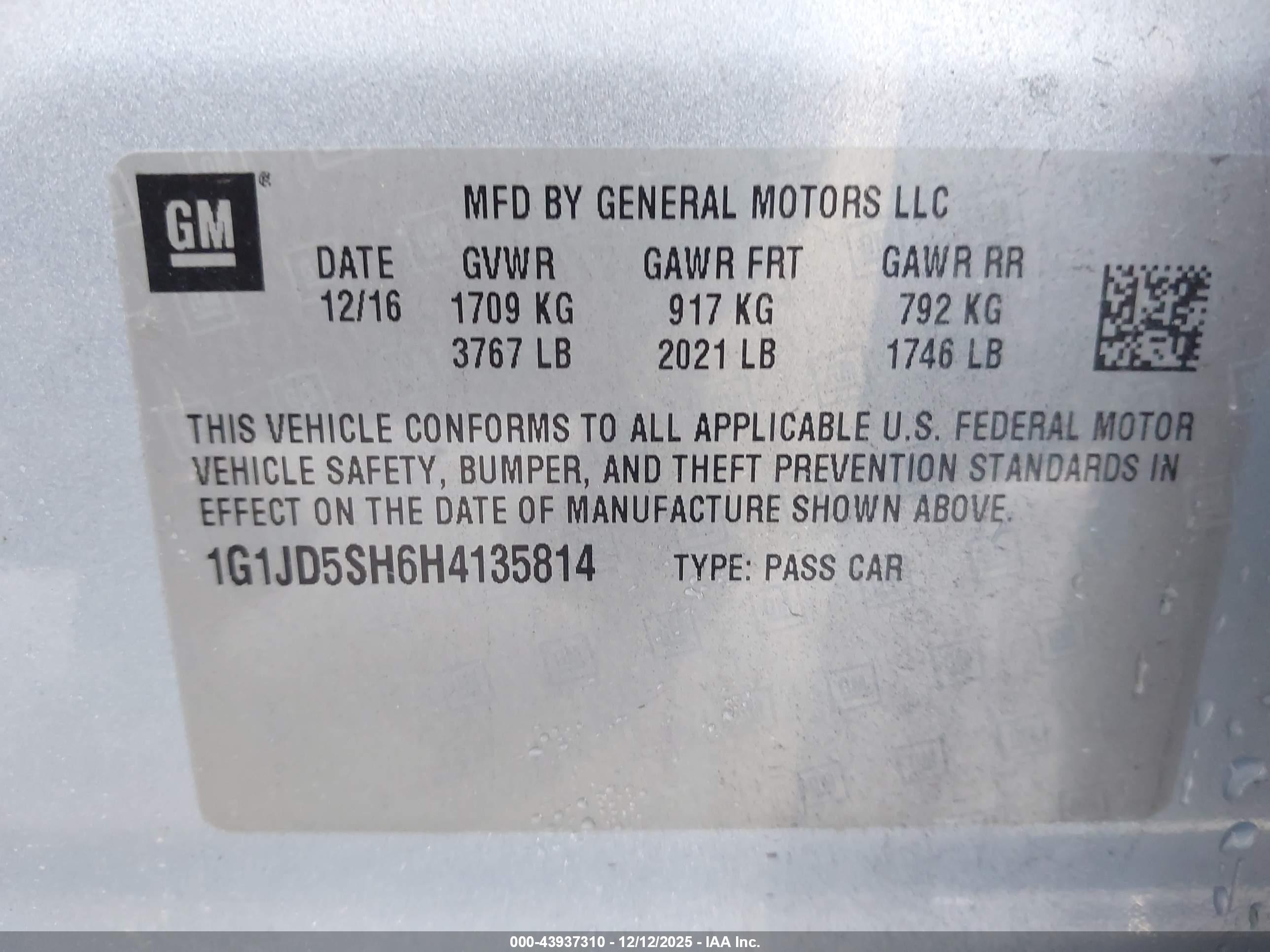 CHEVROLET SONIC image 9