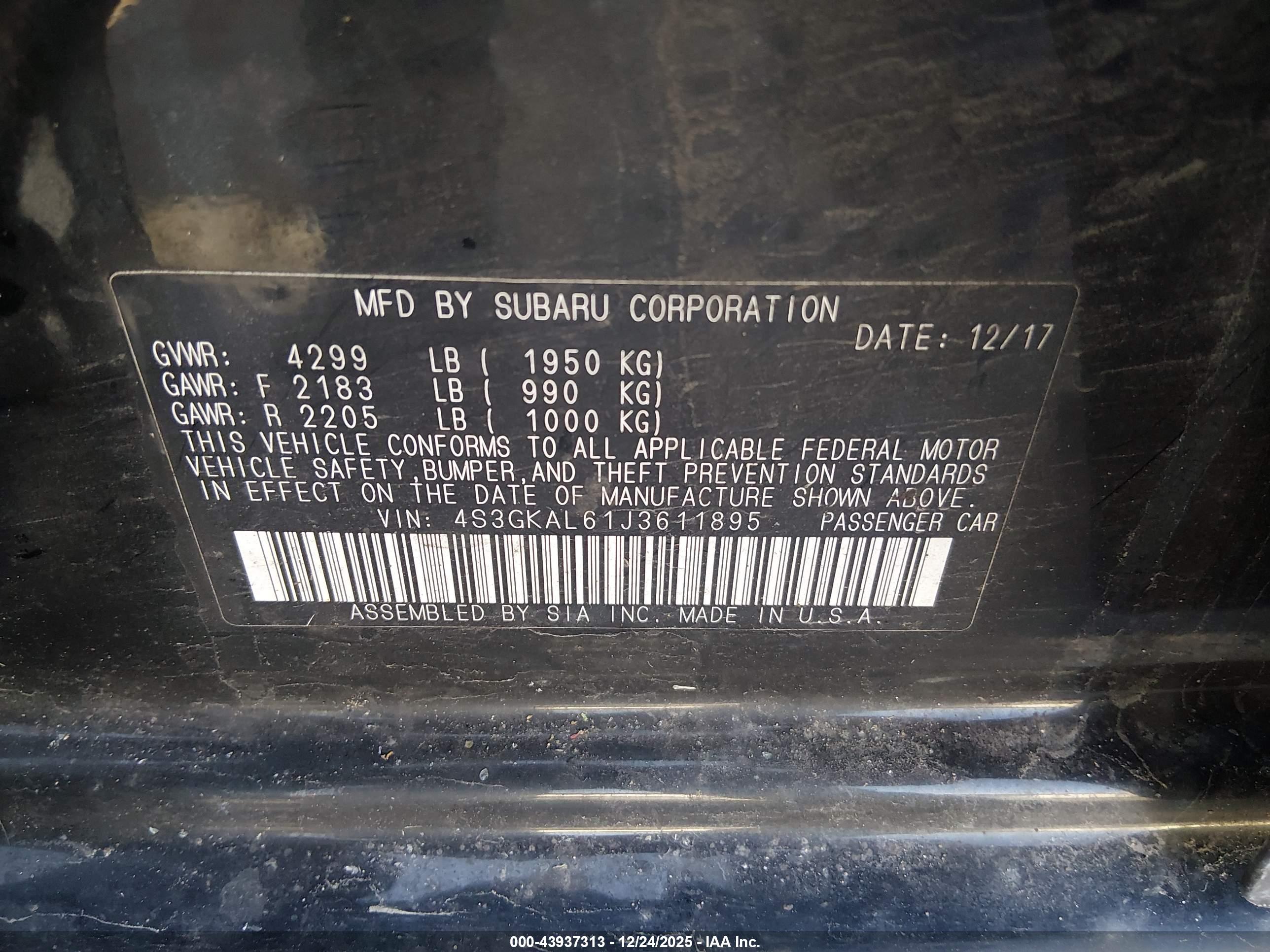 SUBARU IMPREZA image 9
