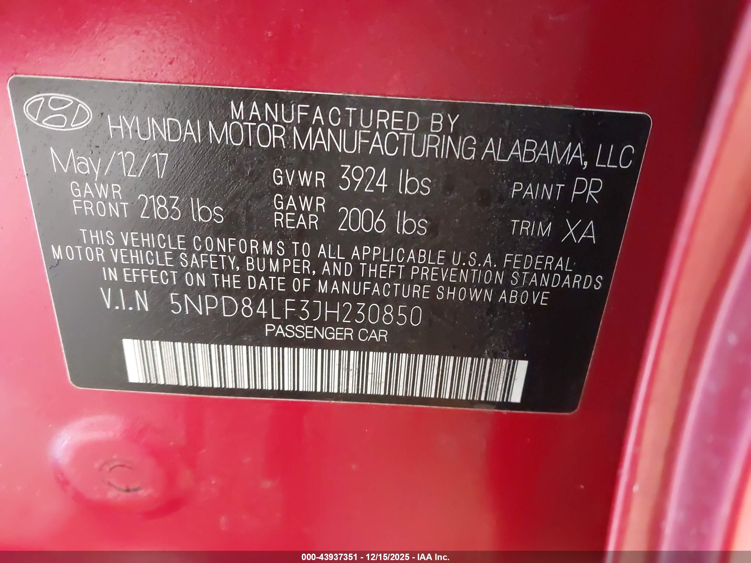 HYUNDAI ELANTRA image 9