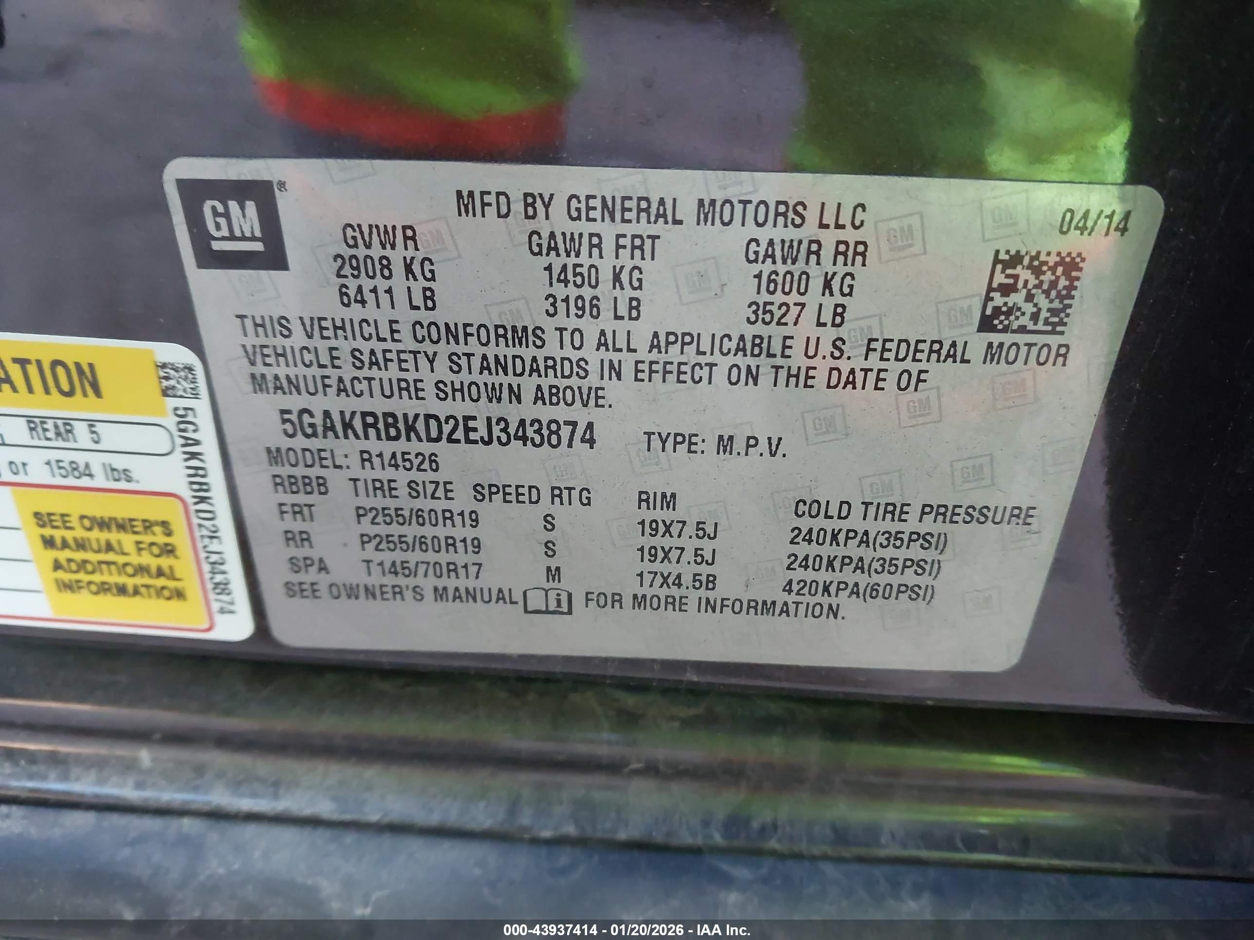 BUICK ENCLAVE image 9