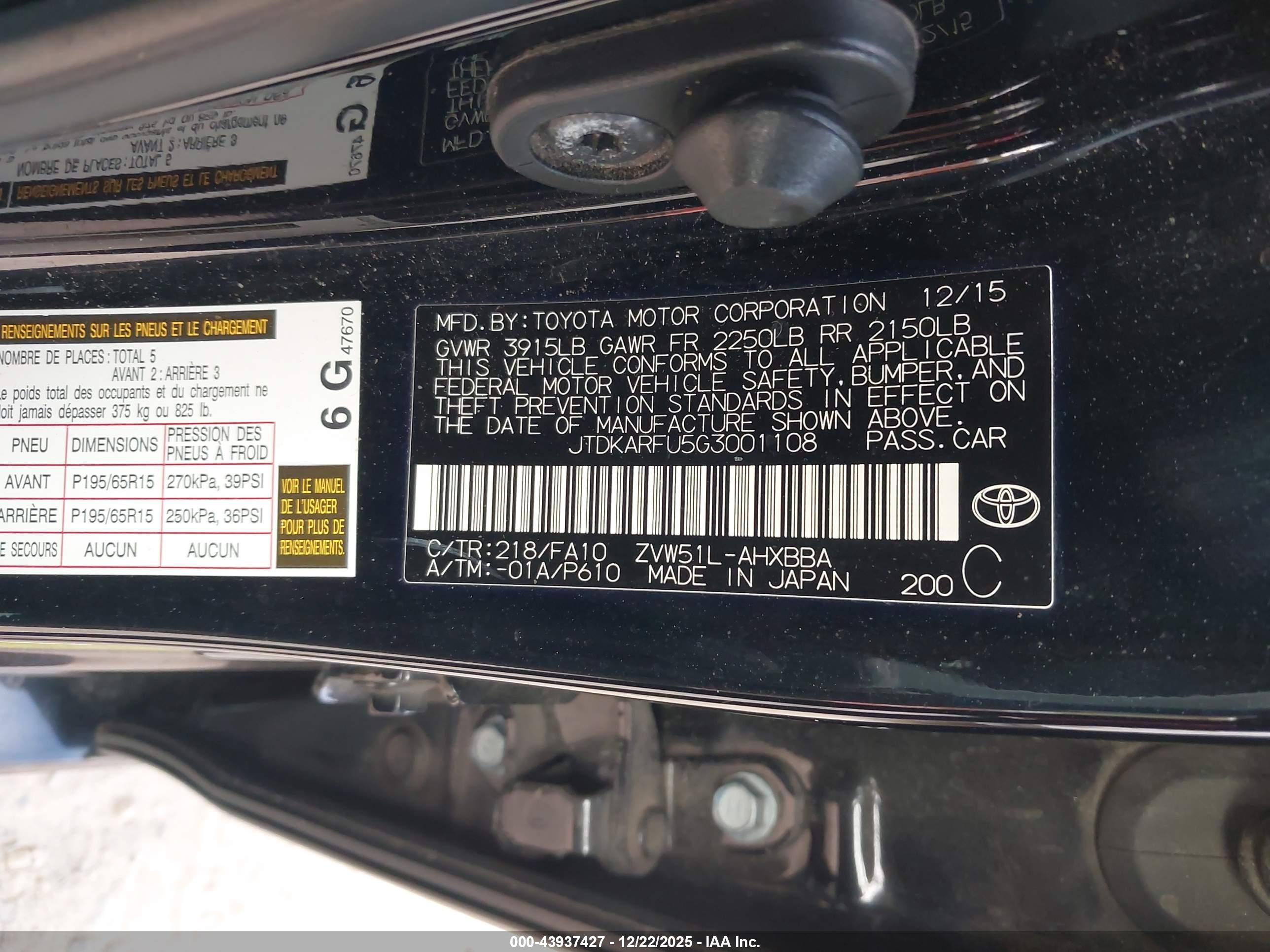 TOYOTA PRIUS image 9