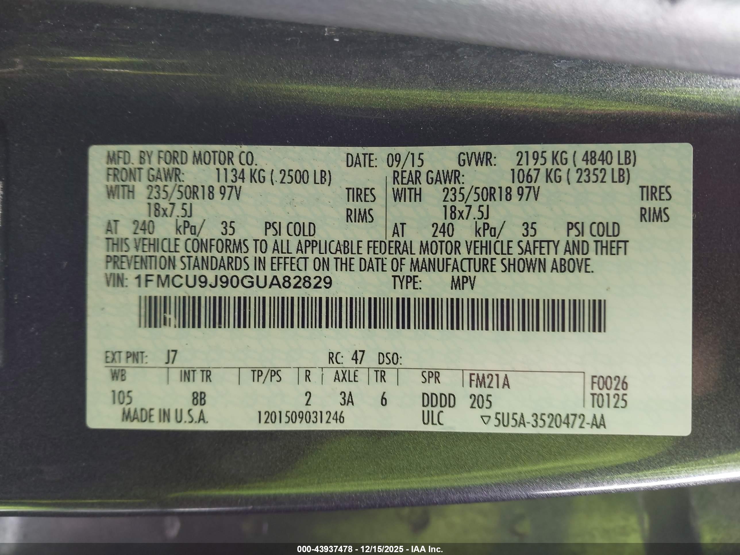 FORD ESCAPE image 9