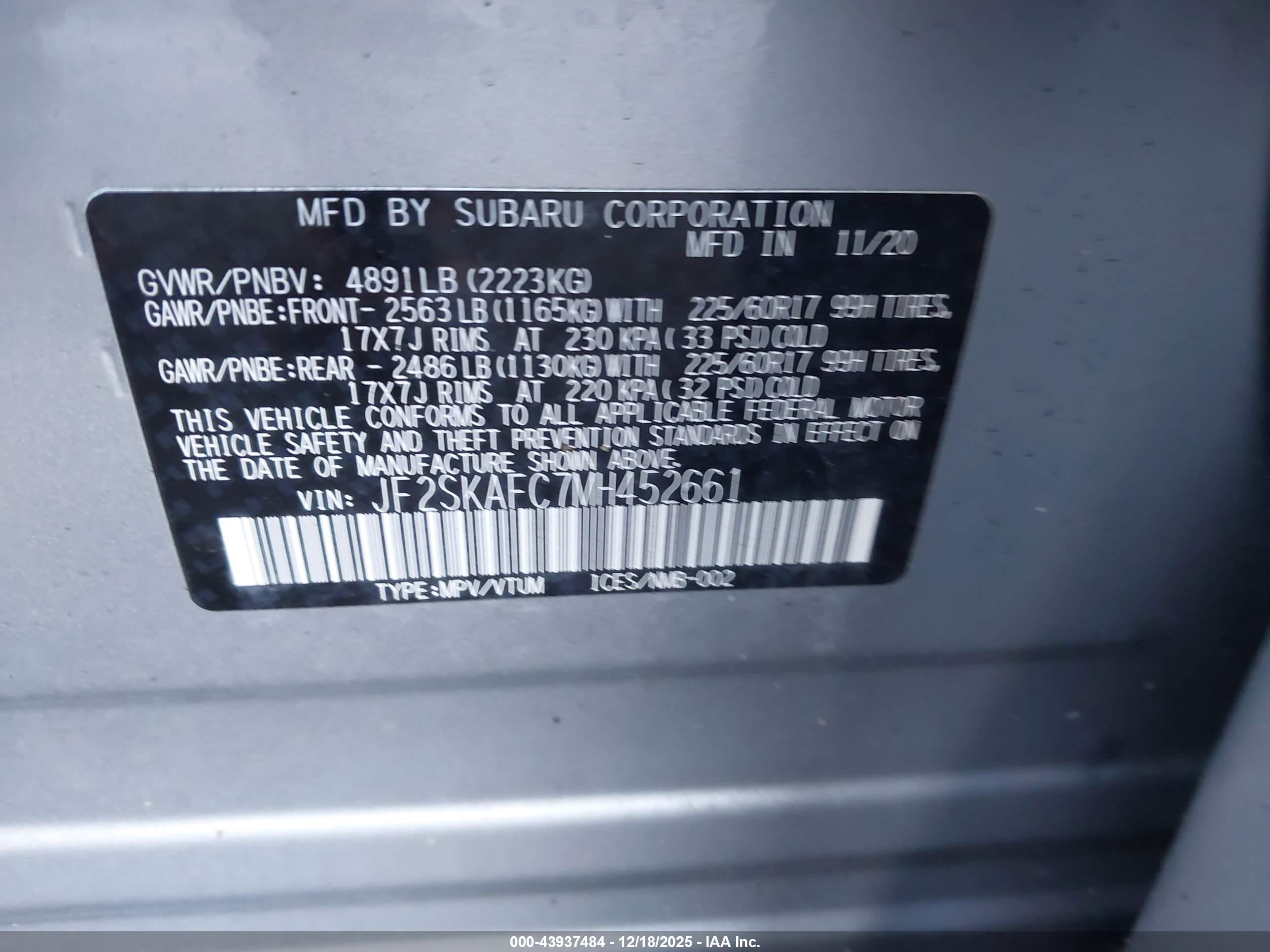SUBARU FORESTER image 9
