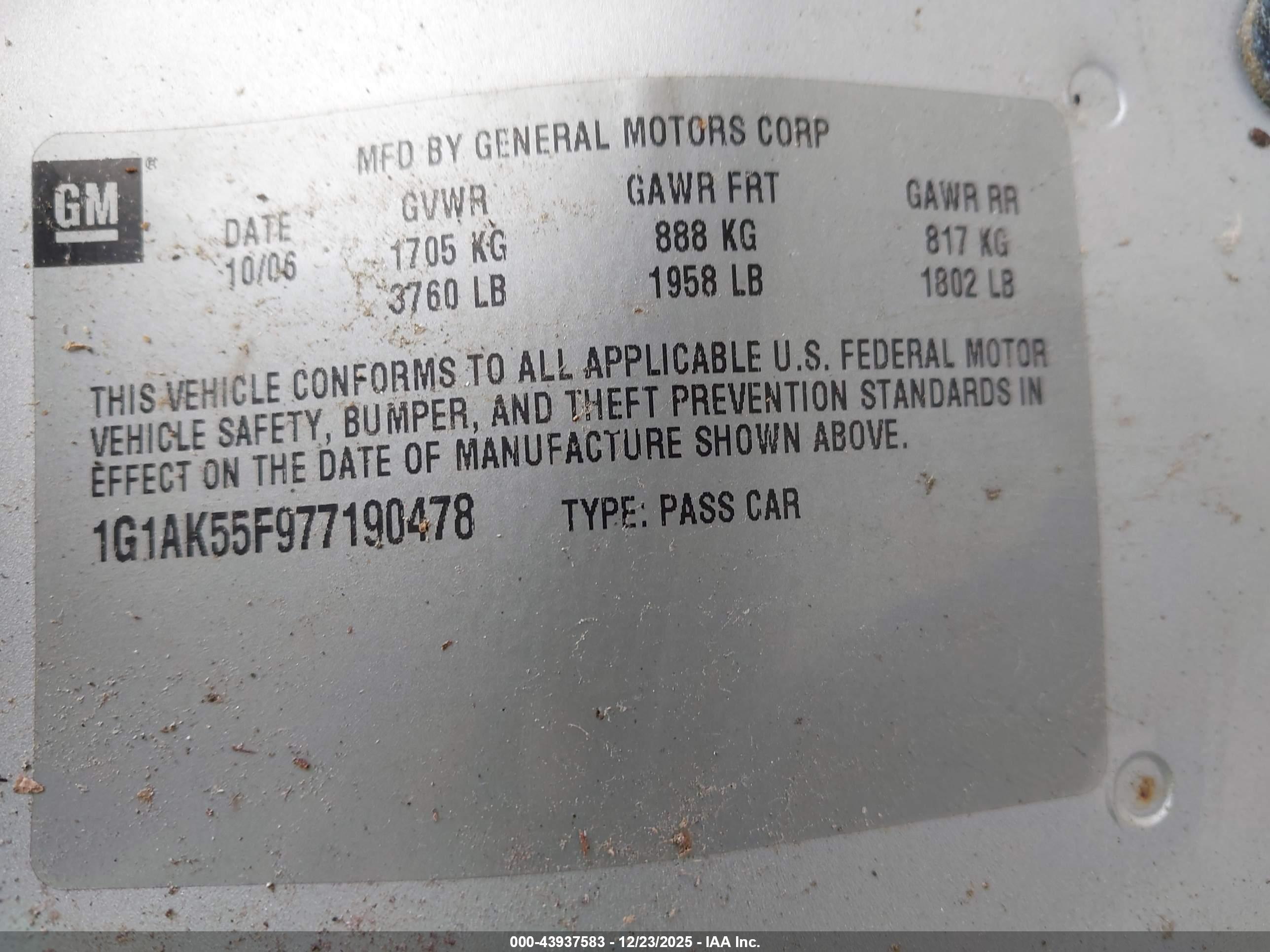 CHEVROLET COBALT image 9