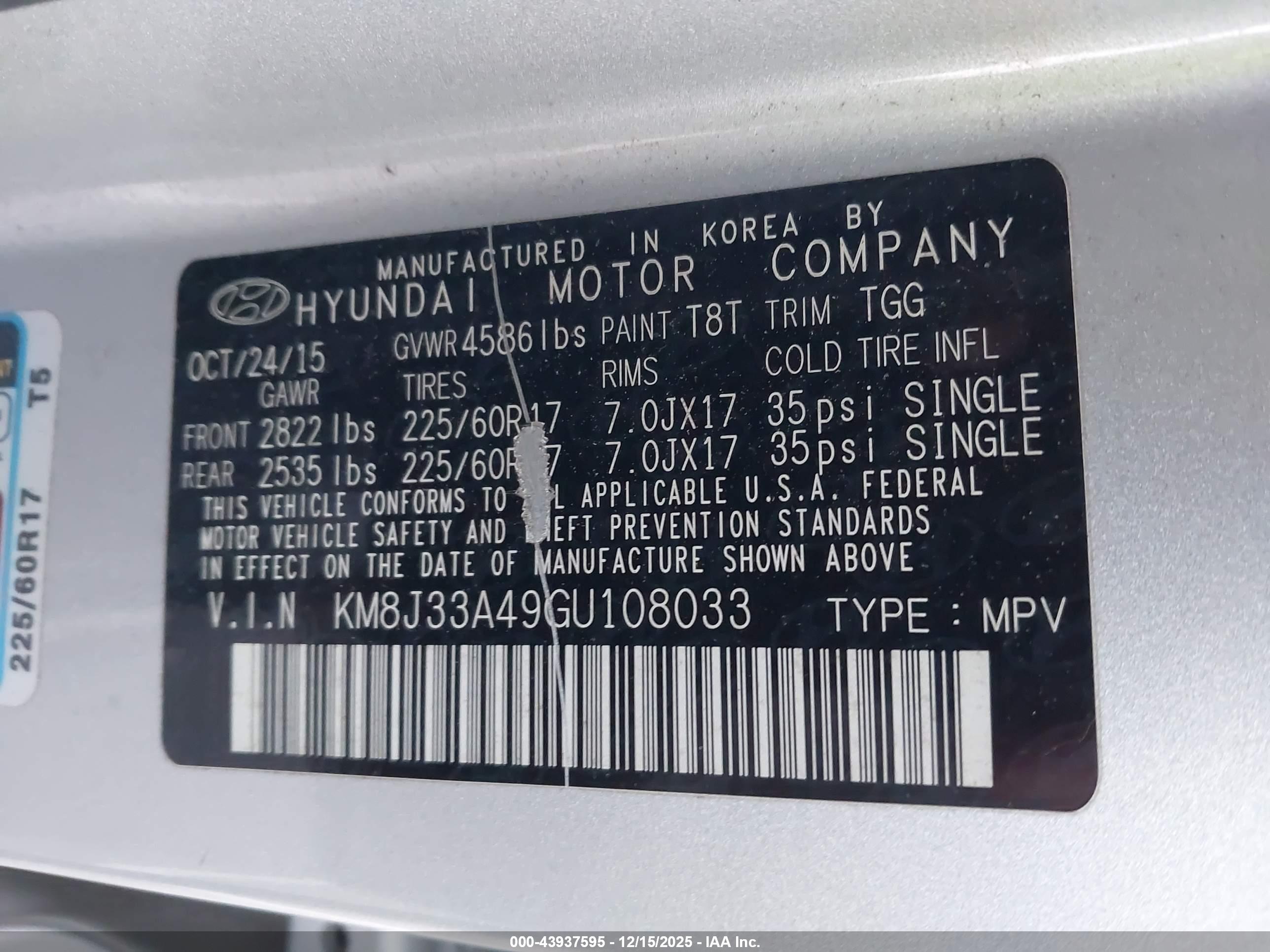 HYUNDAI TUCSON image 9