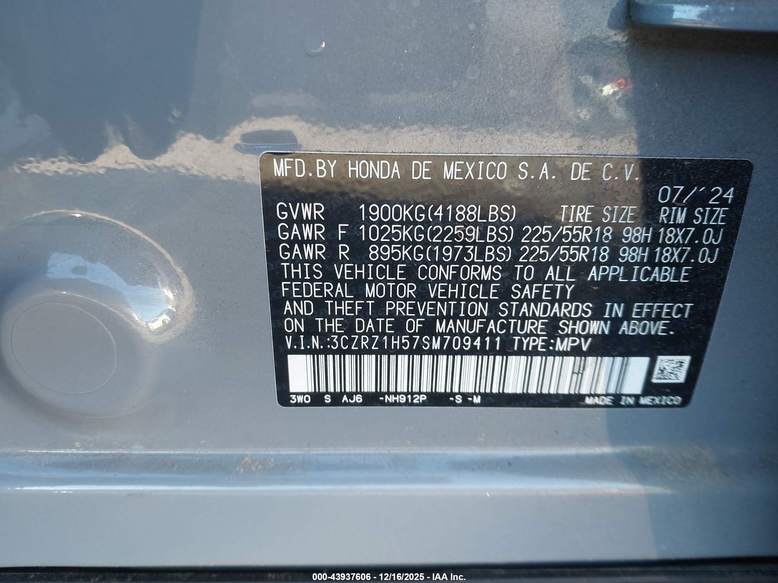 HONDA HR-V image 9