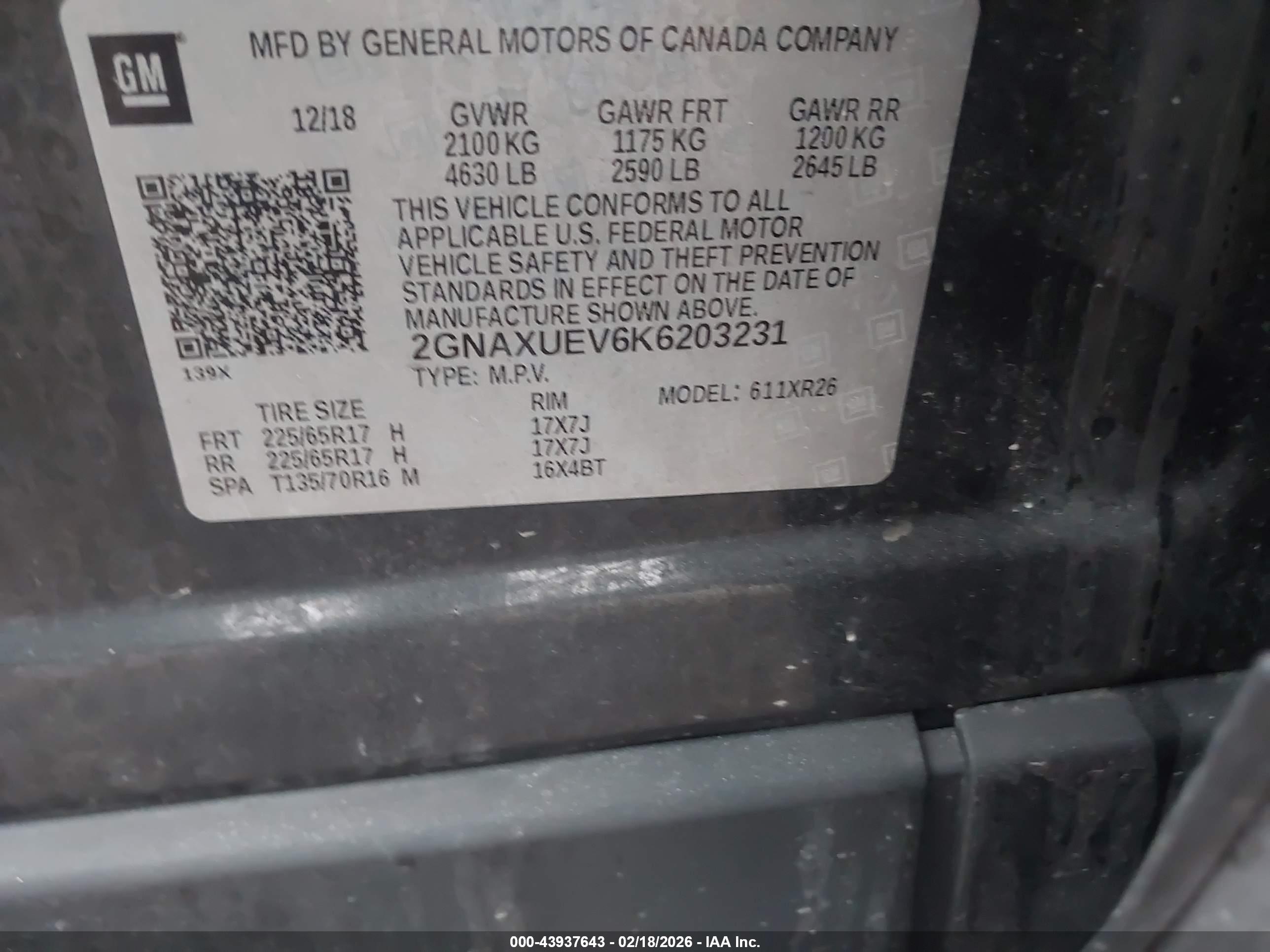 CHEVROLET EQUINOX image 9