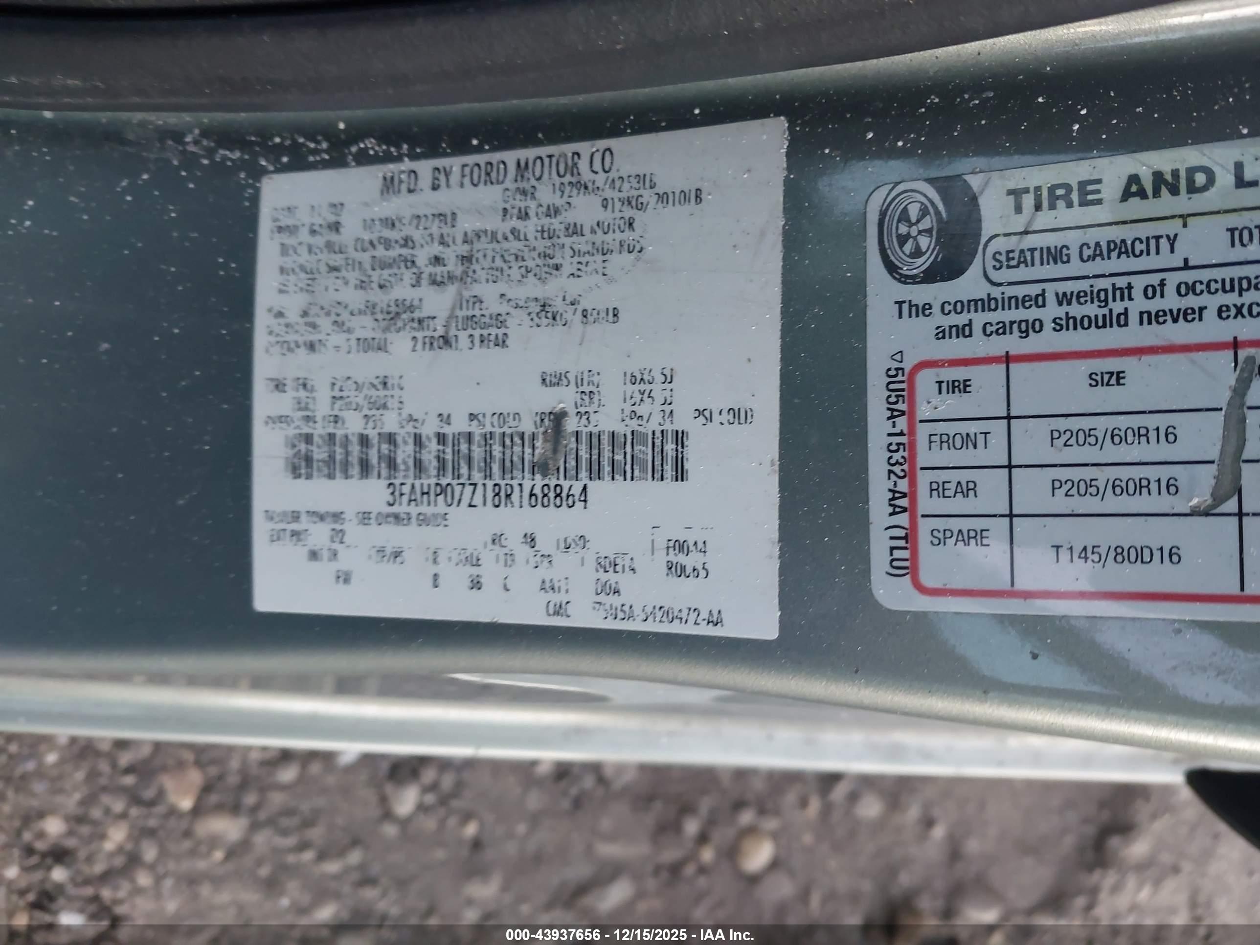 FORD FUSION image 9
