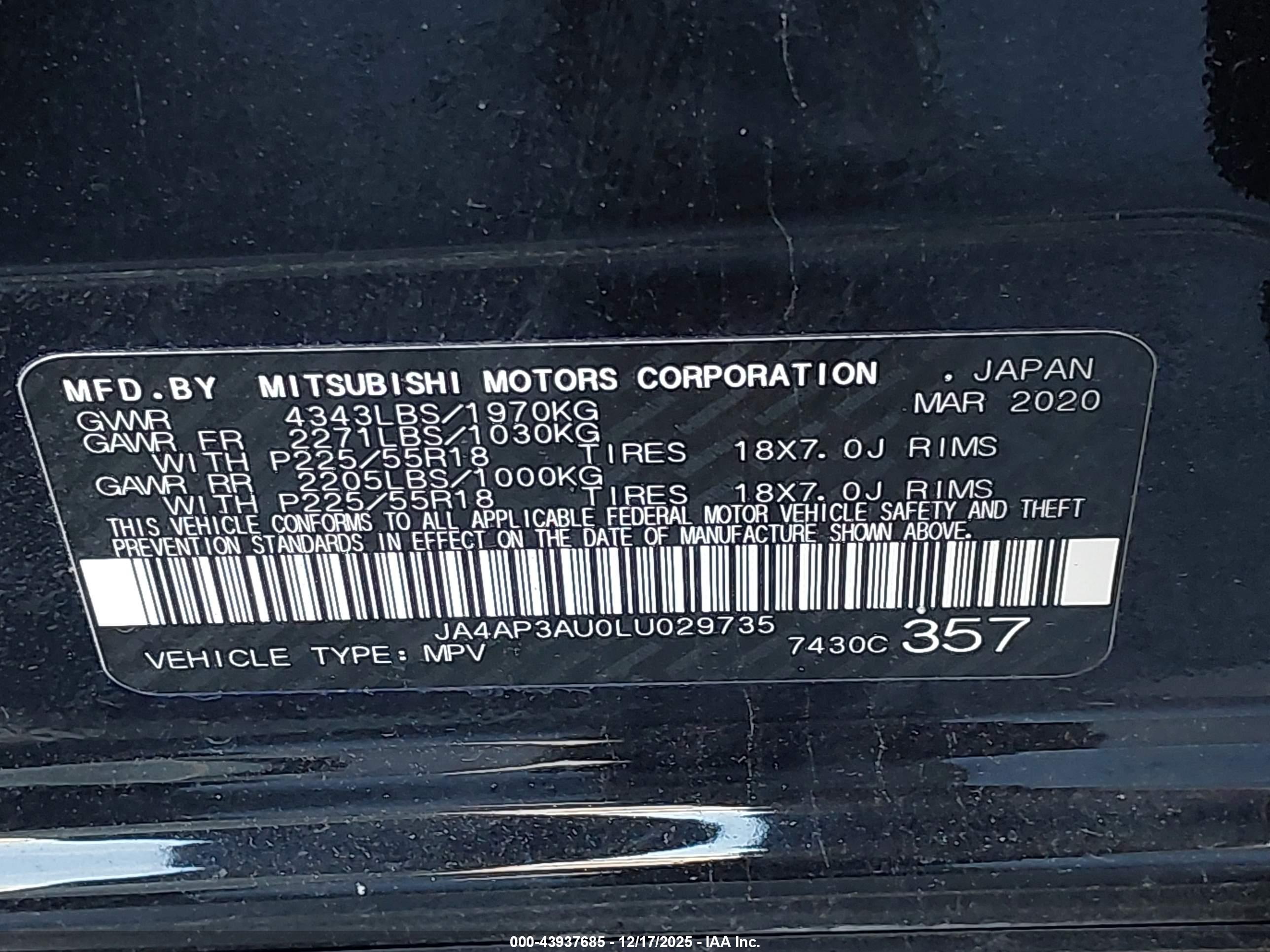 MITSUBISHI OUTLANDER image 9