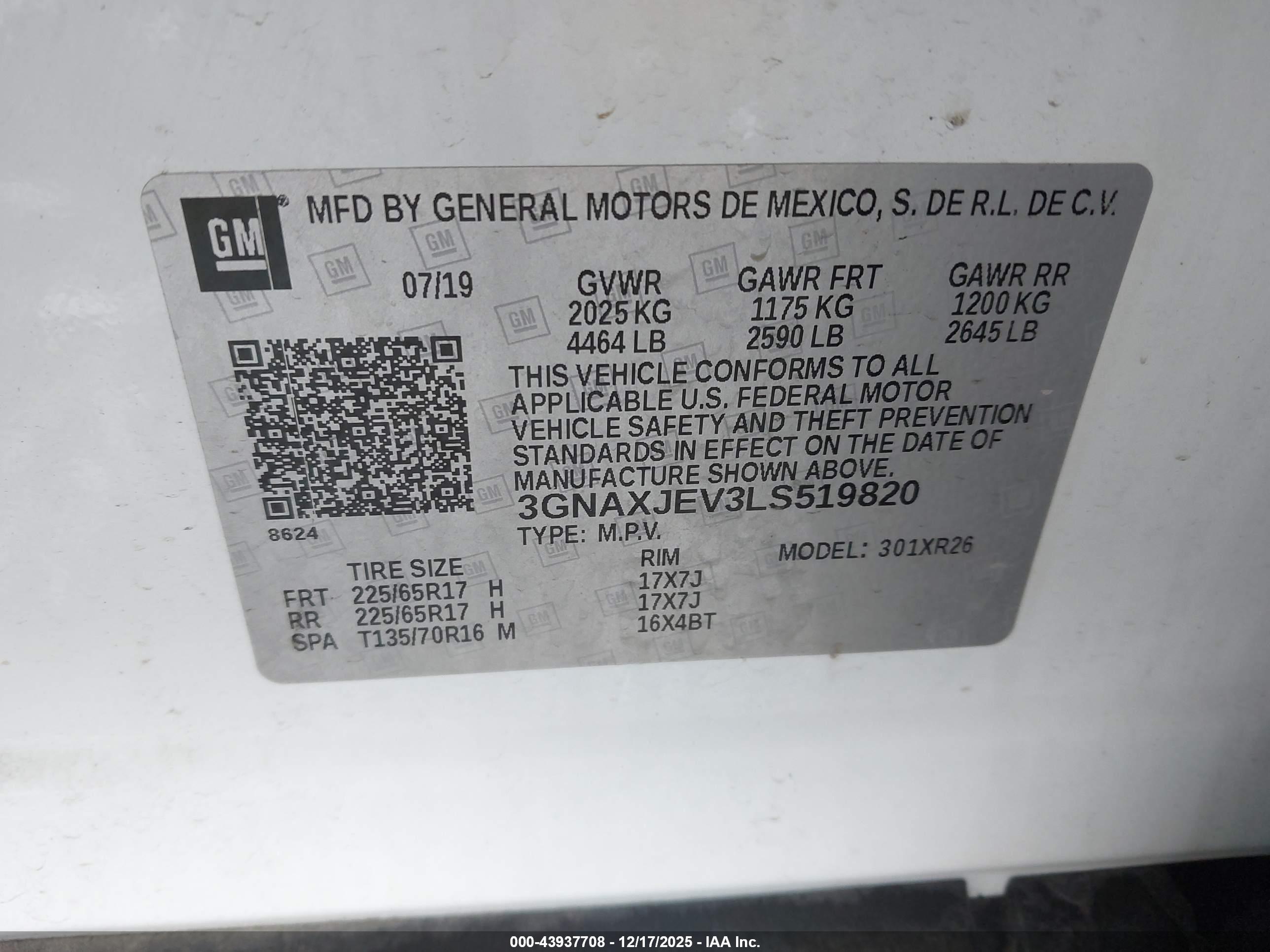 CHEVROLET EQUINOX image 9