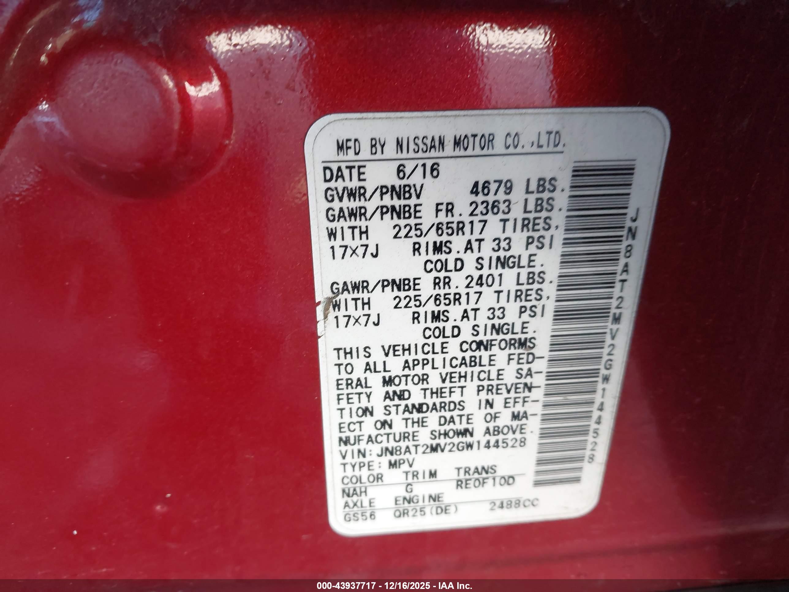 NISSAN ROGUE image 9