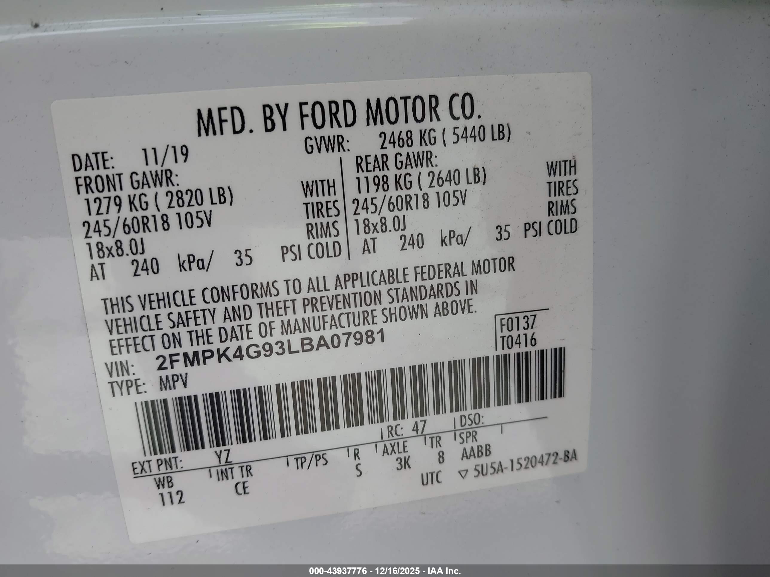 FORD EDGE image 9
