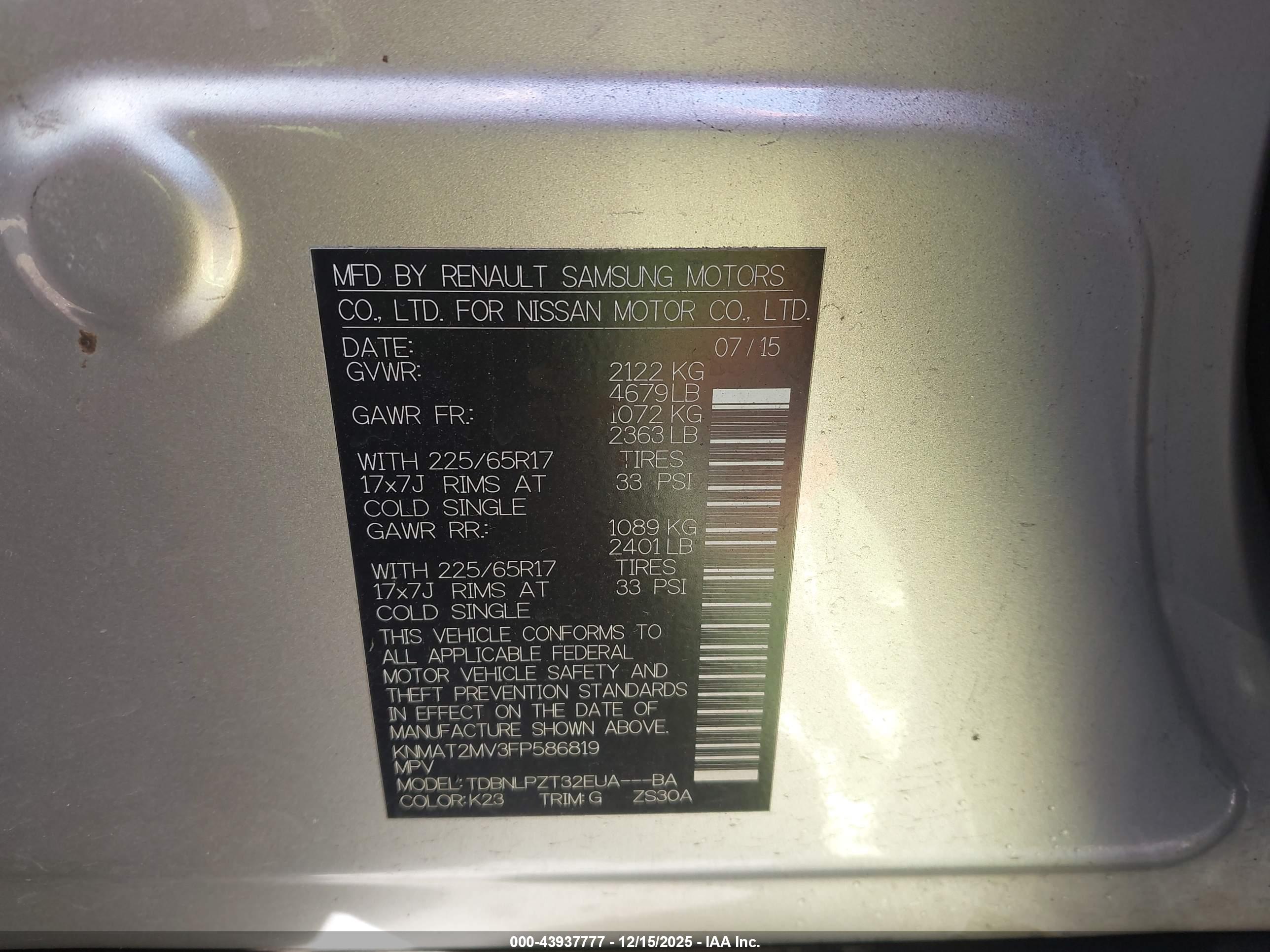 NISSAN ROGUE image 9