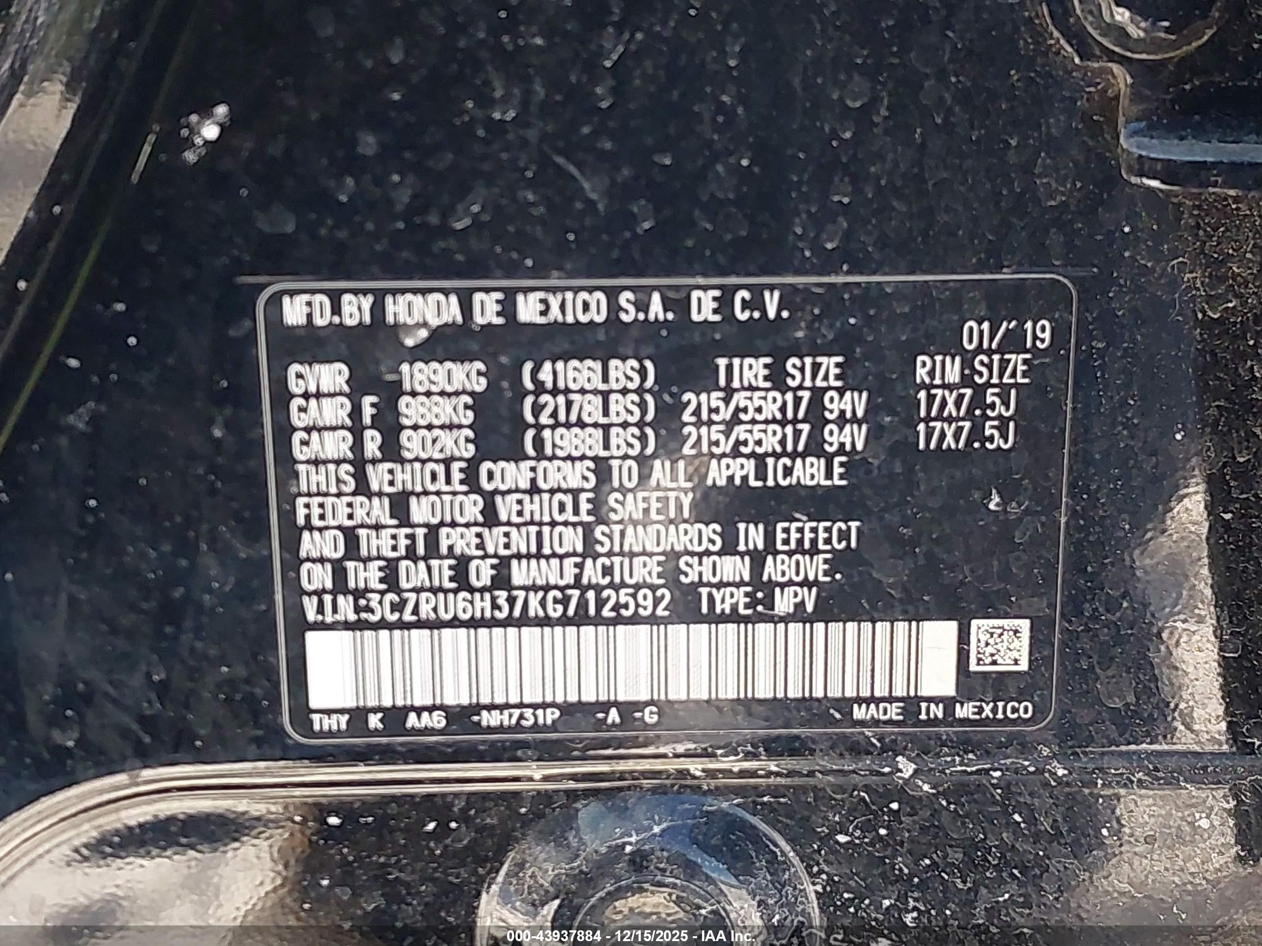 HONDA HR-V image 9