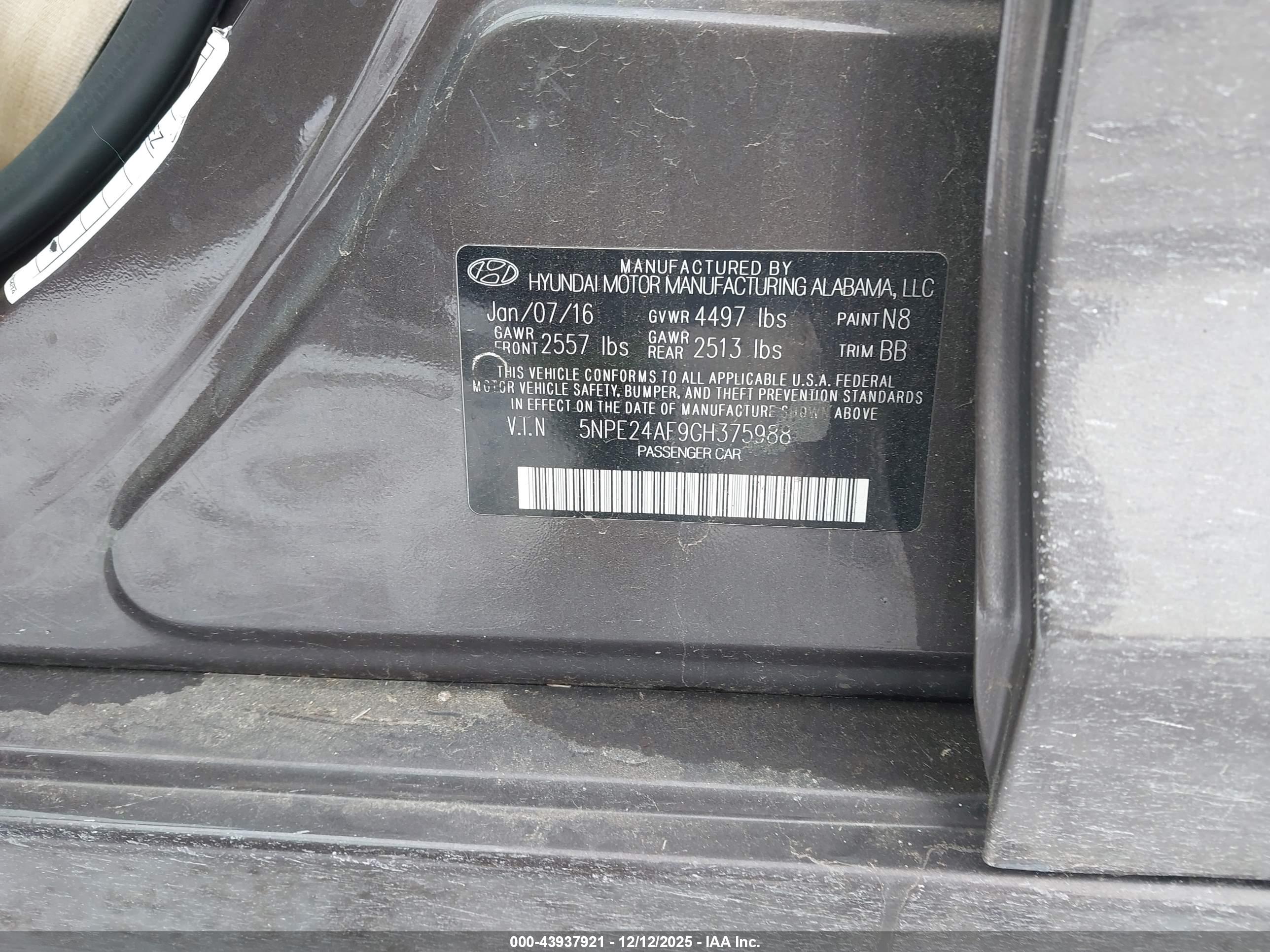 HYUNDAI SONATA image 9