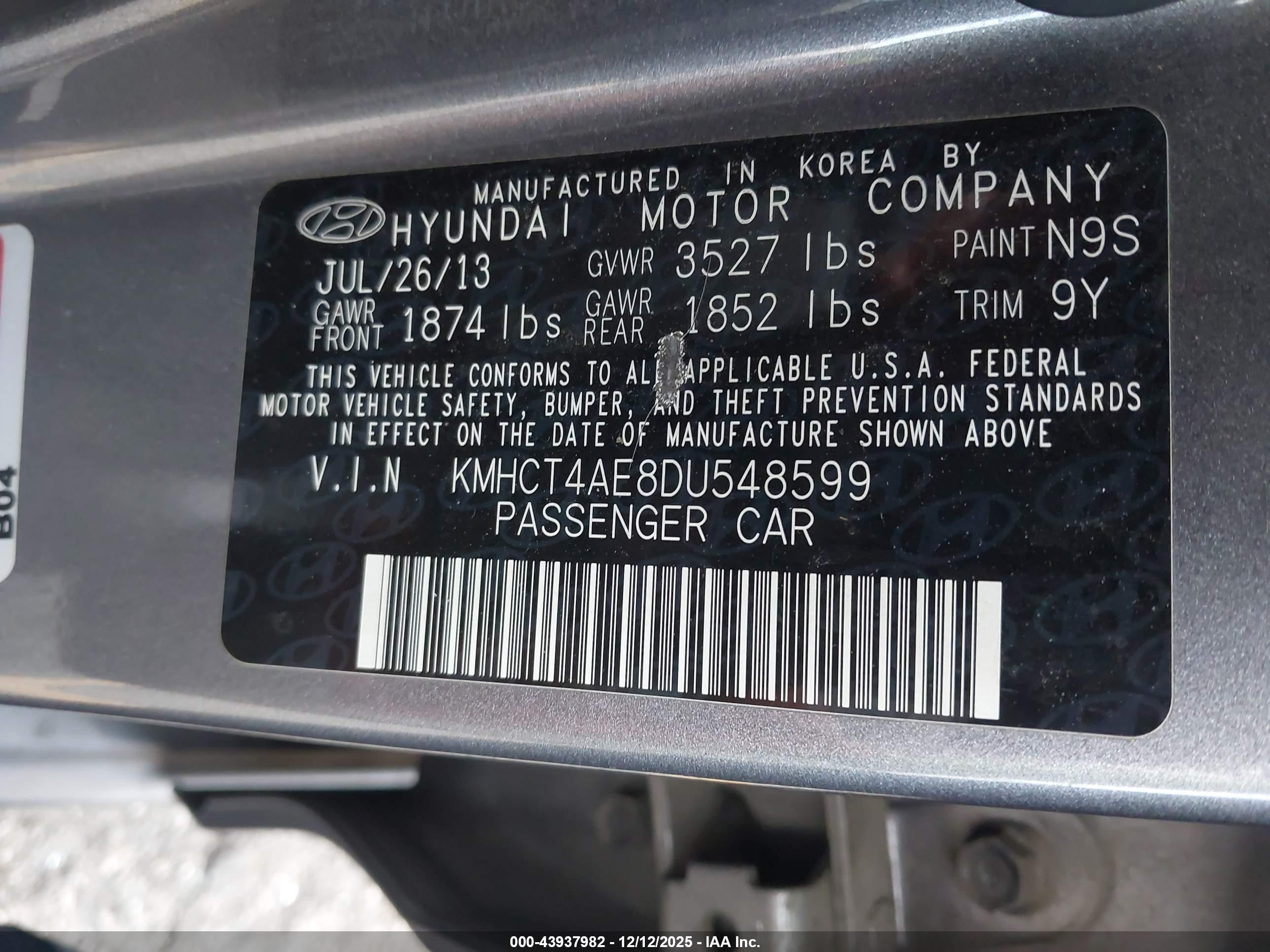 HYUNDAI ACCENT image 9