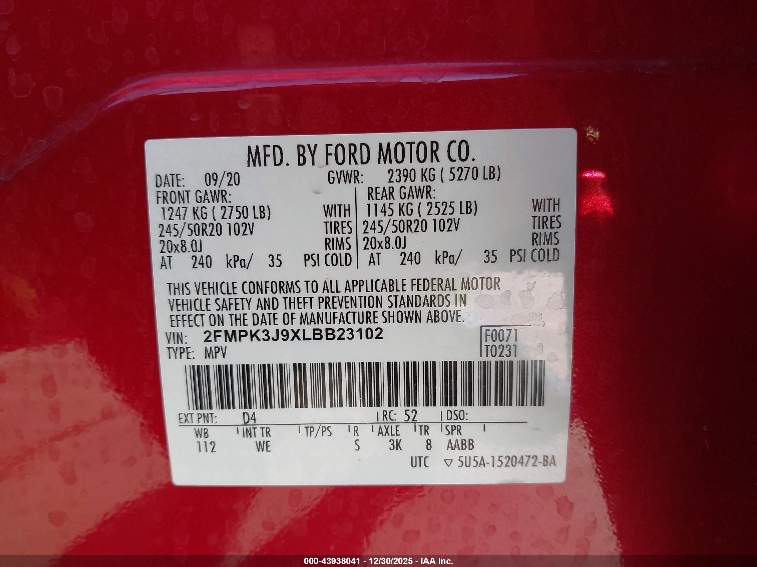 FORD EDGE image 9