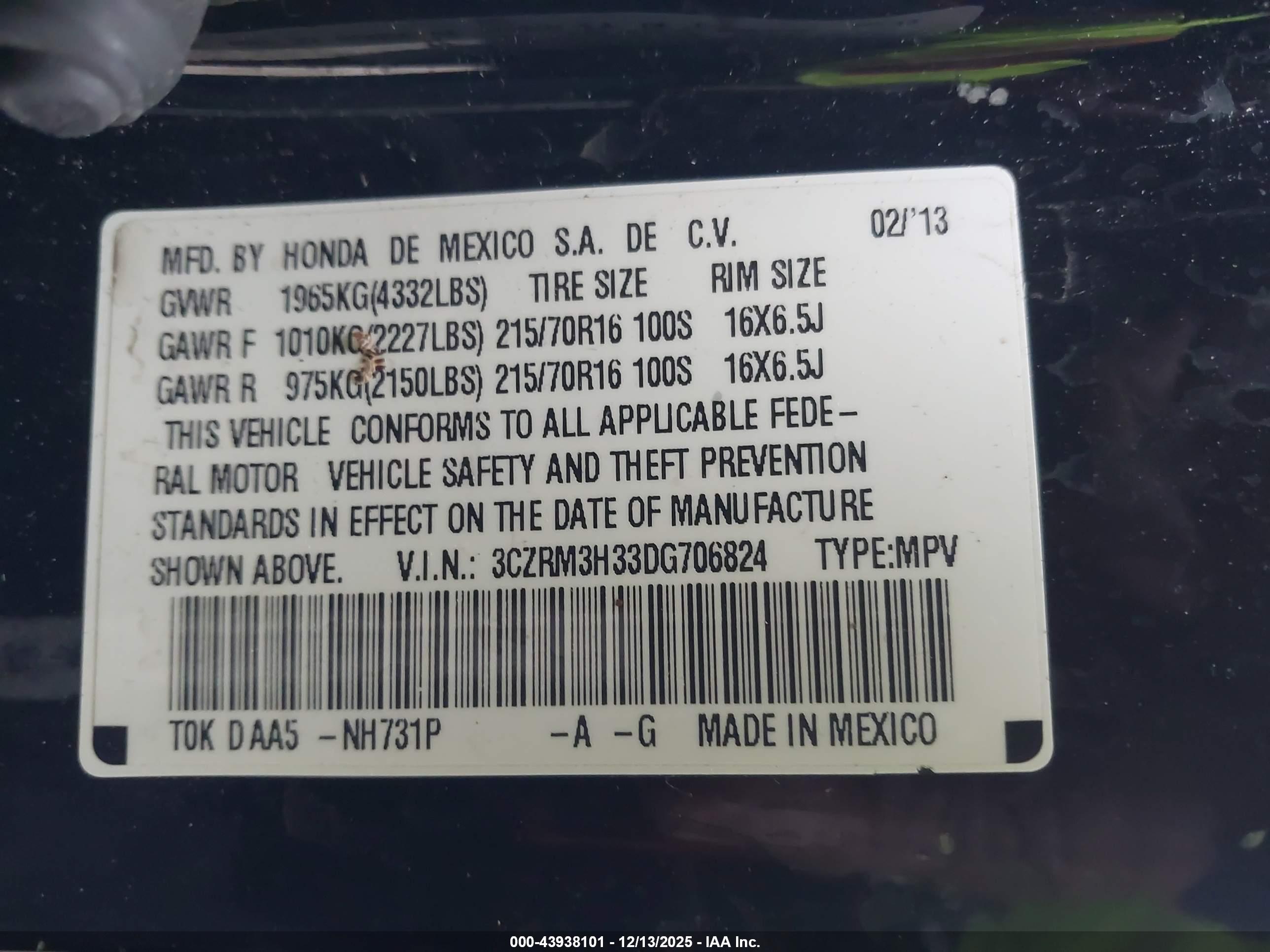 HONDA CR-V image 9