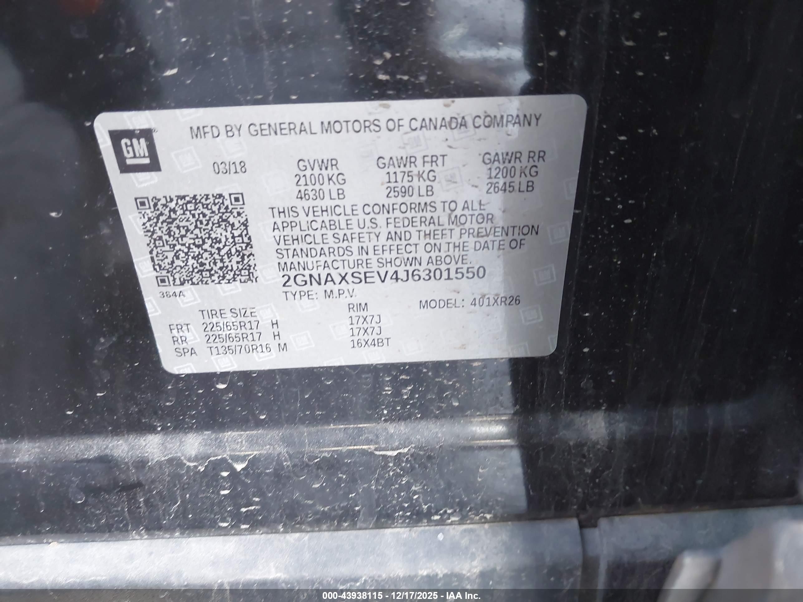 CHEVROLET EQUINOX image 9