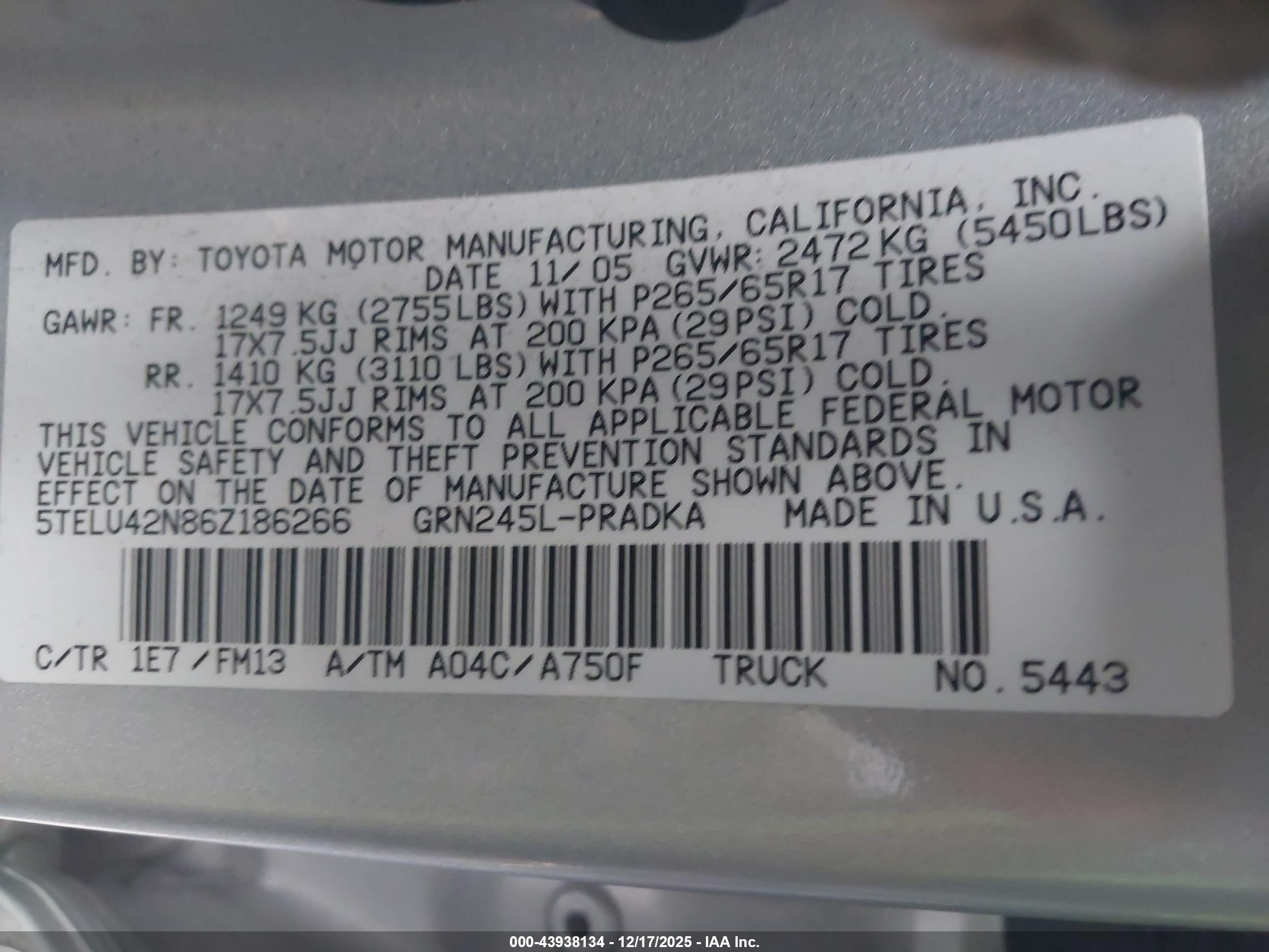 TOYOTA TACOMA image 9