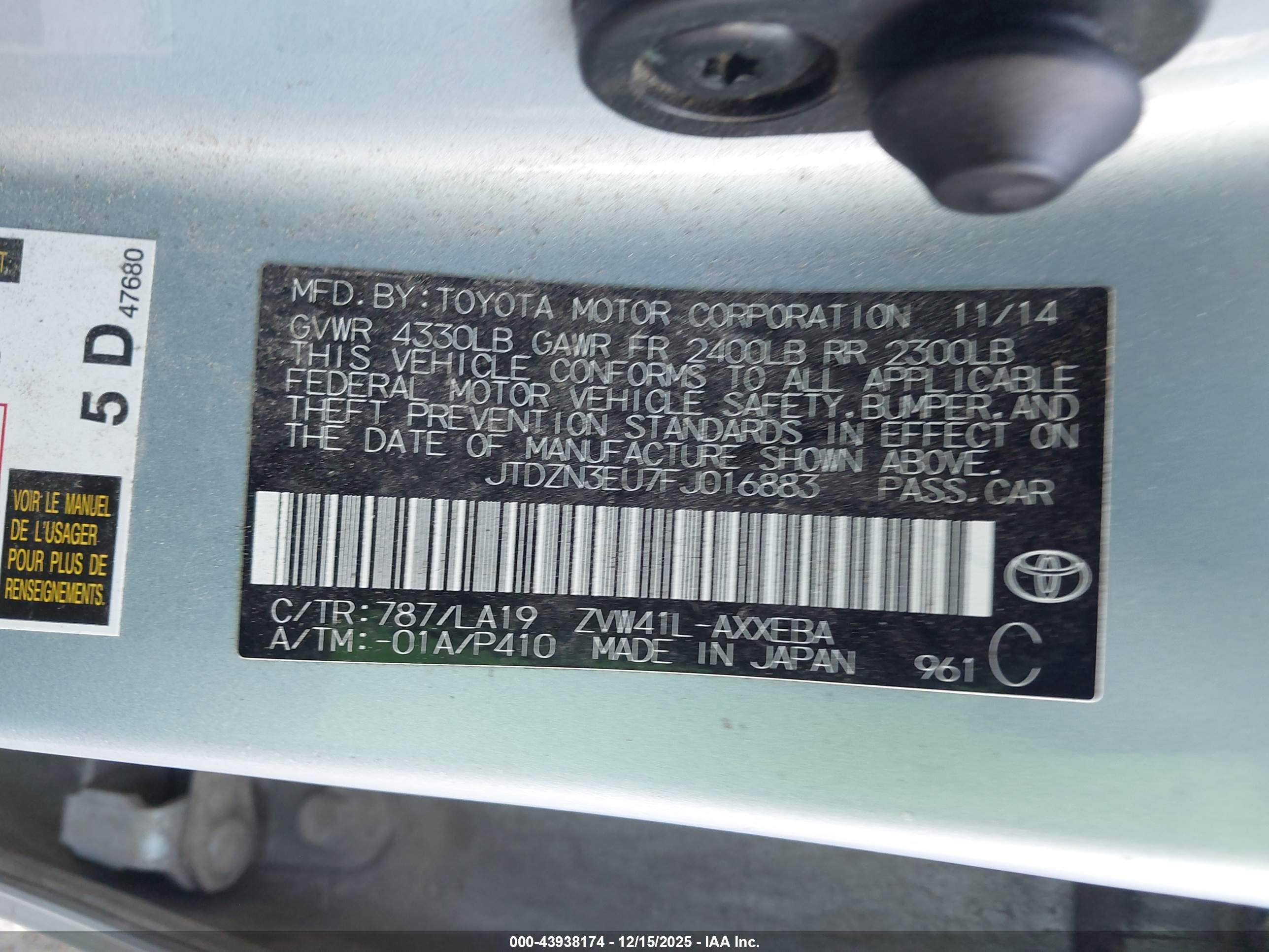 TOYOTA PRIUS image 9