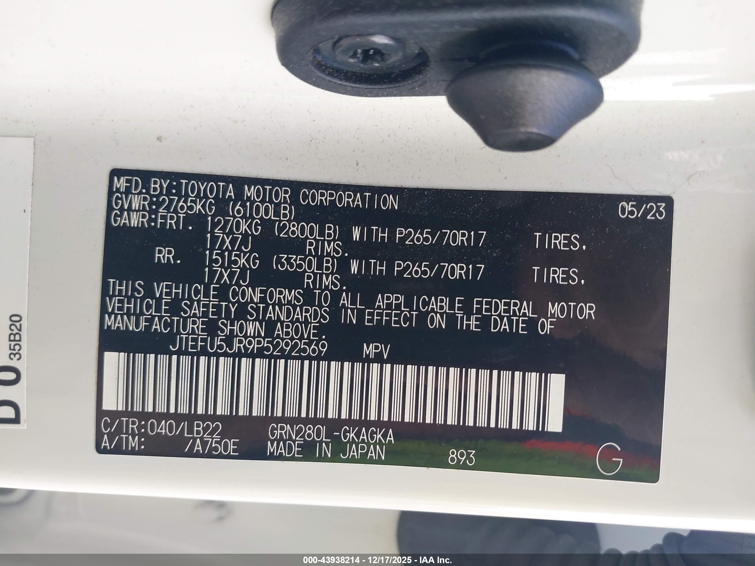 TOYOTA 4RUNNER image 9