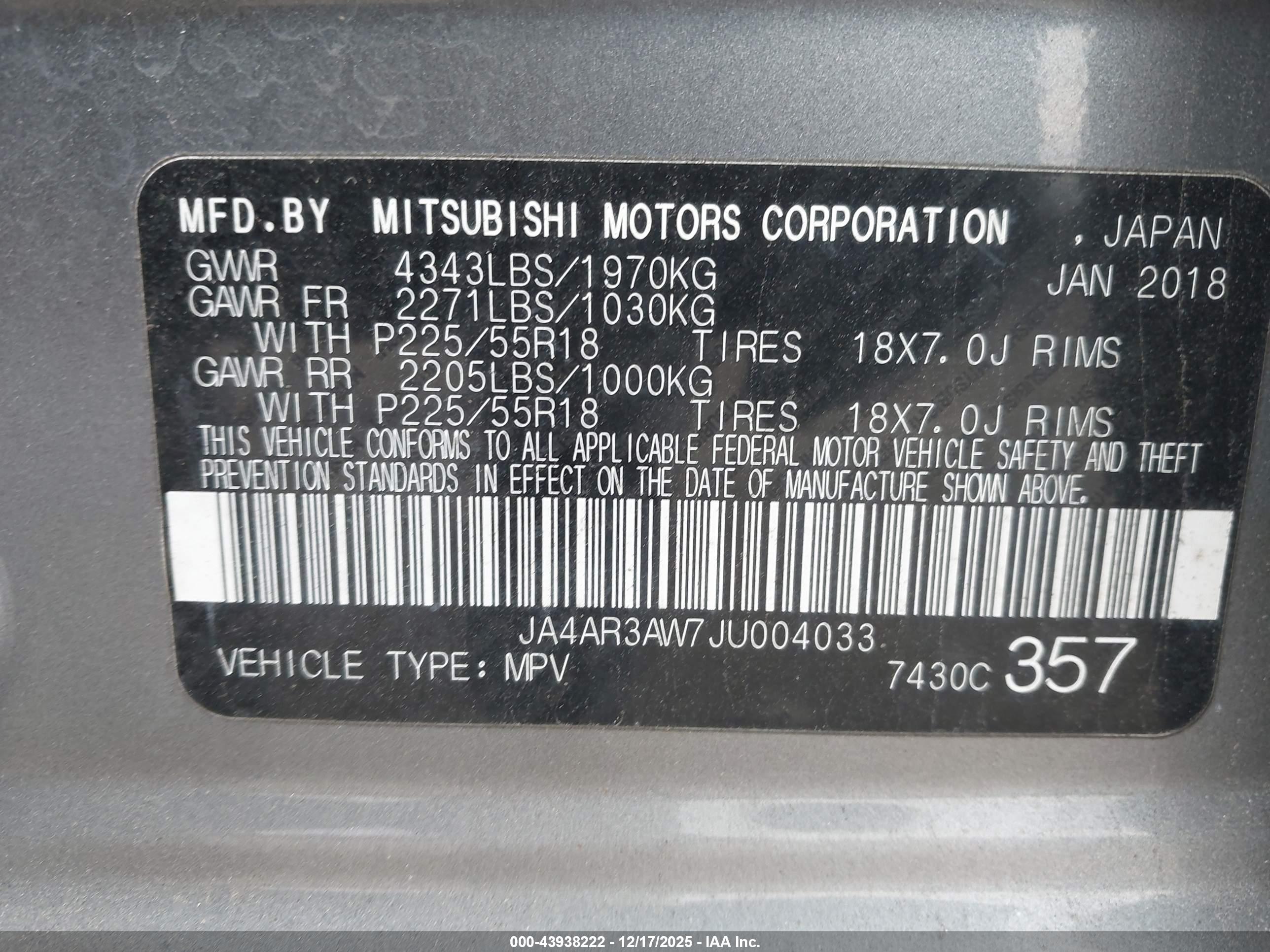 MITSUBISHI OUTLANDER image 9
