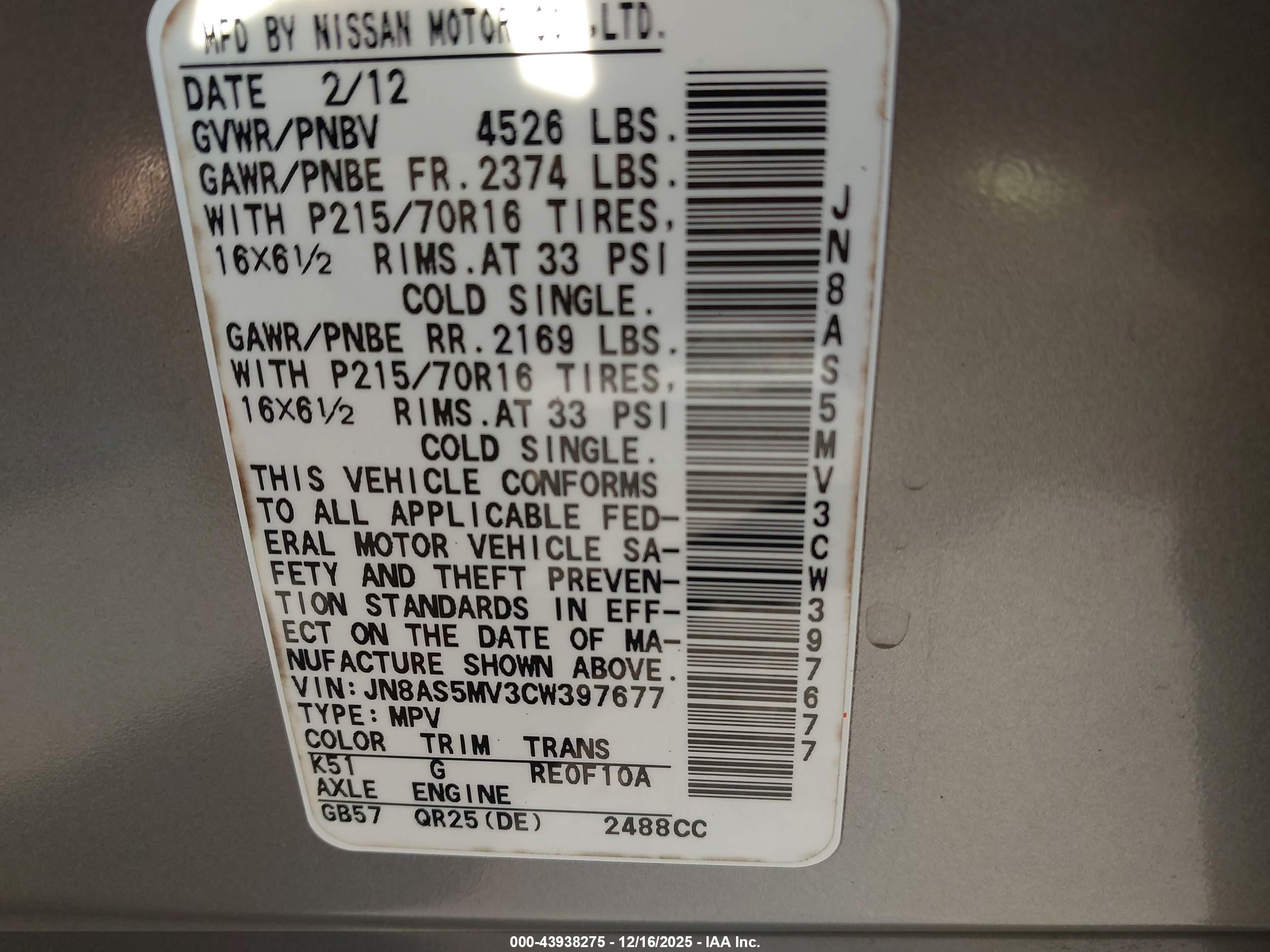 NISSAN ROGUE image 9
