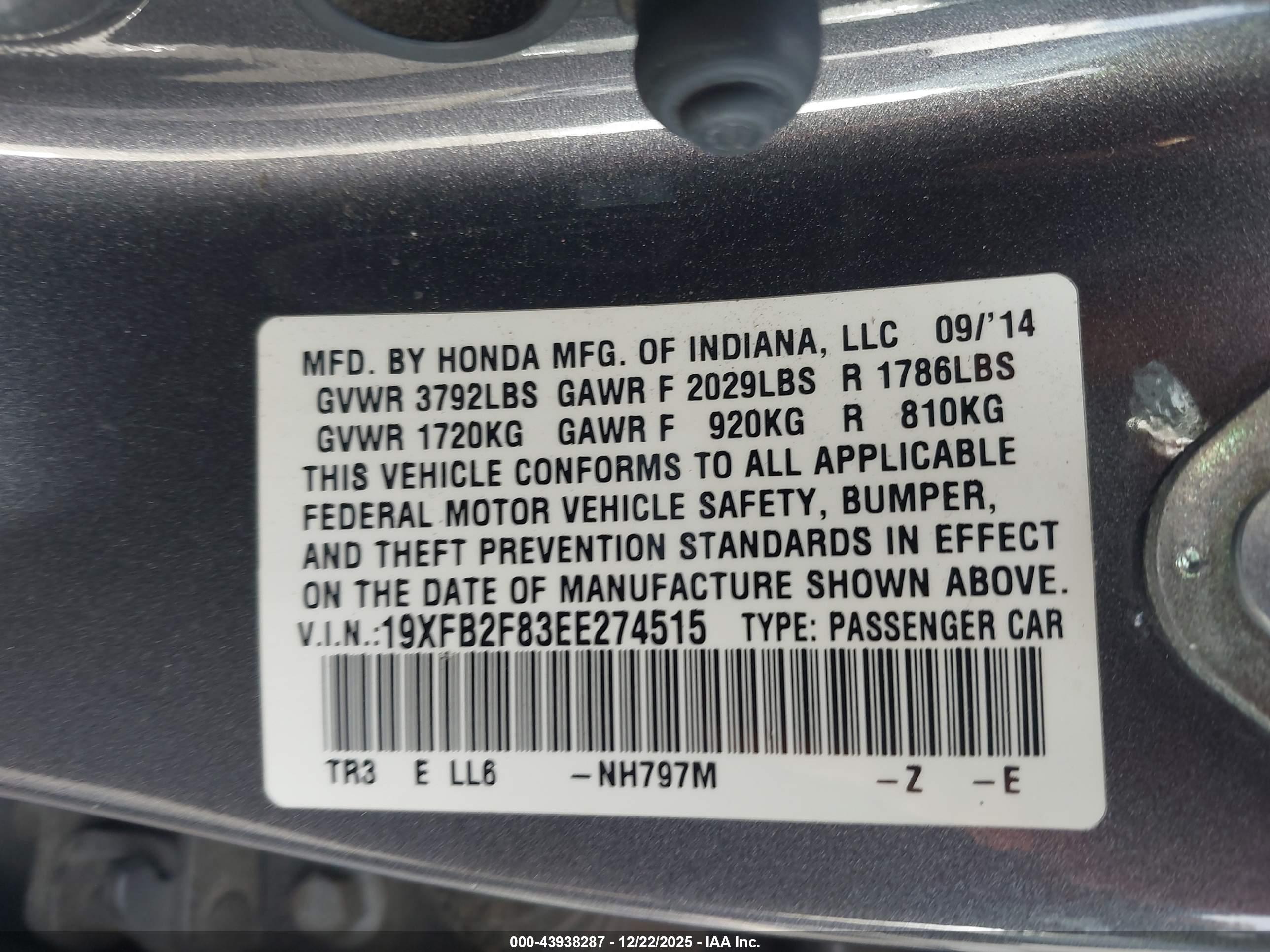 HONDA CIVIC image 9