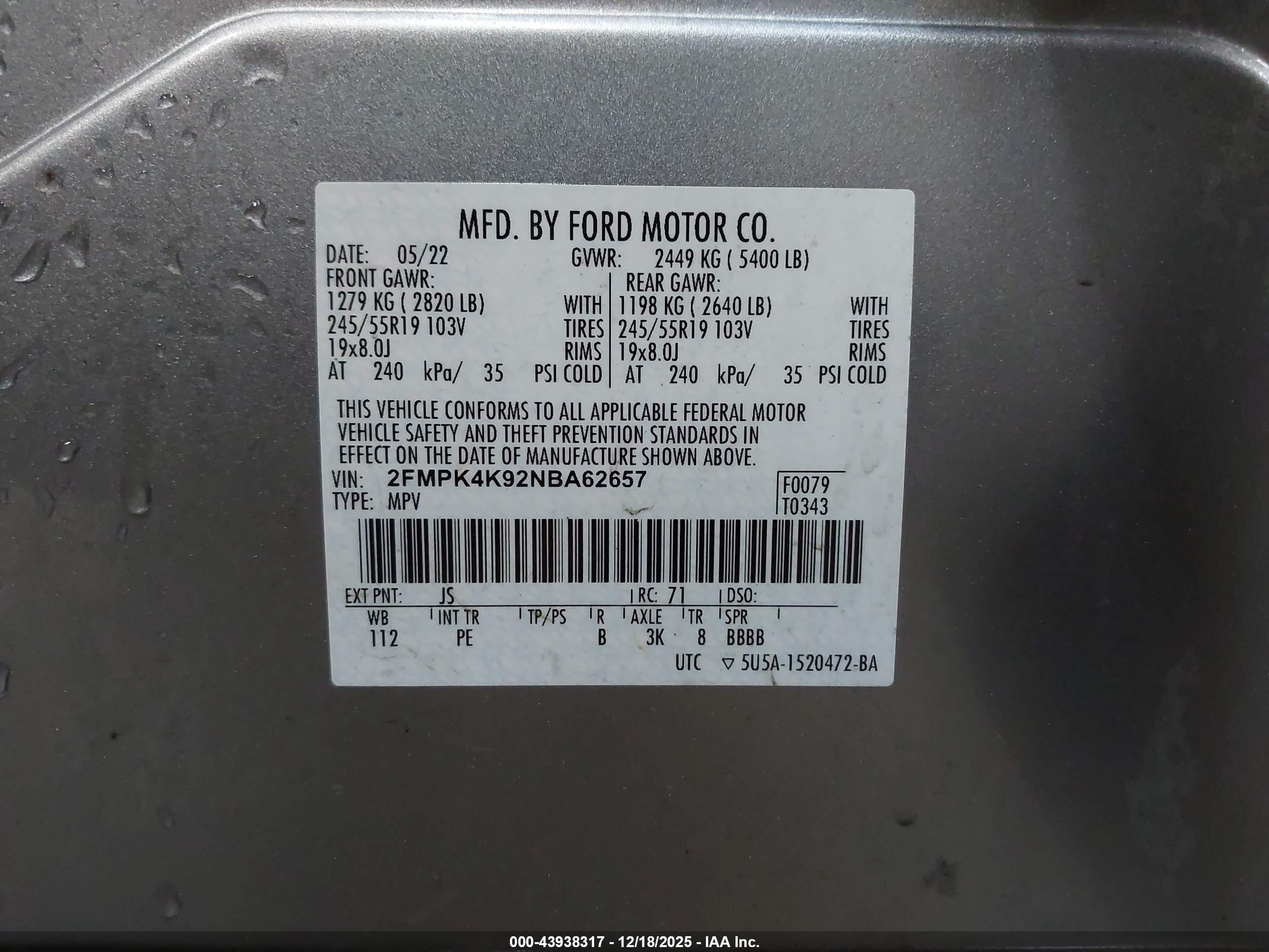 FORD EDGE image 9