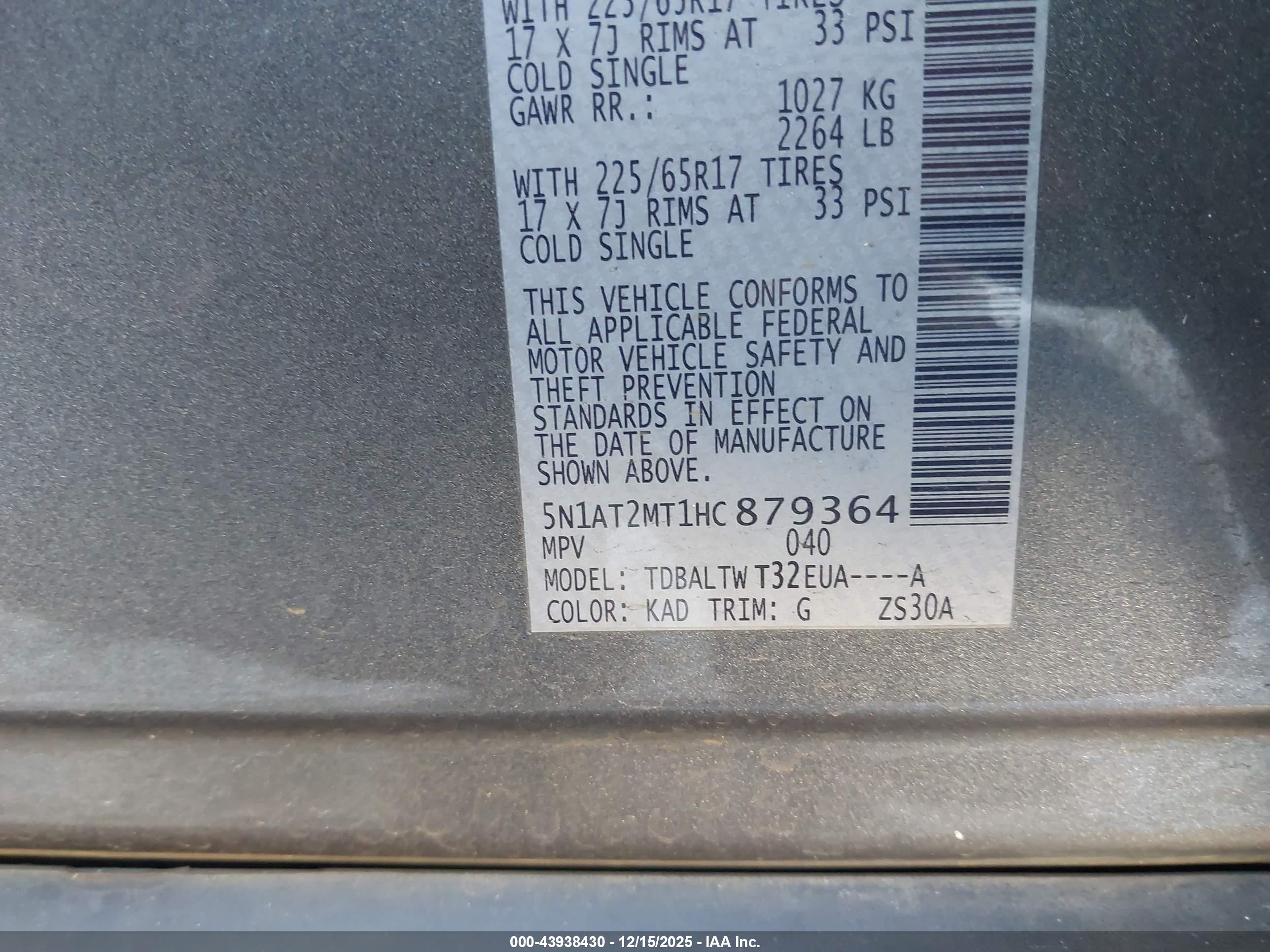 NISSAN ROGUE image 9