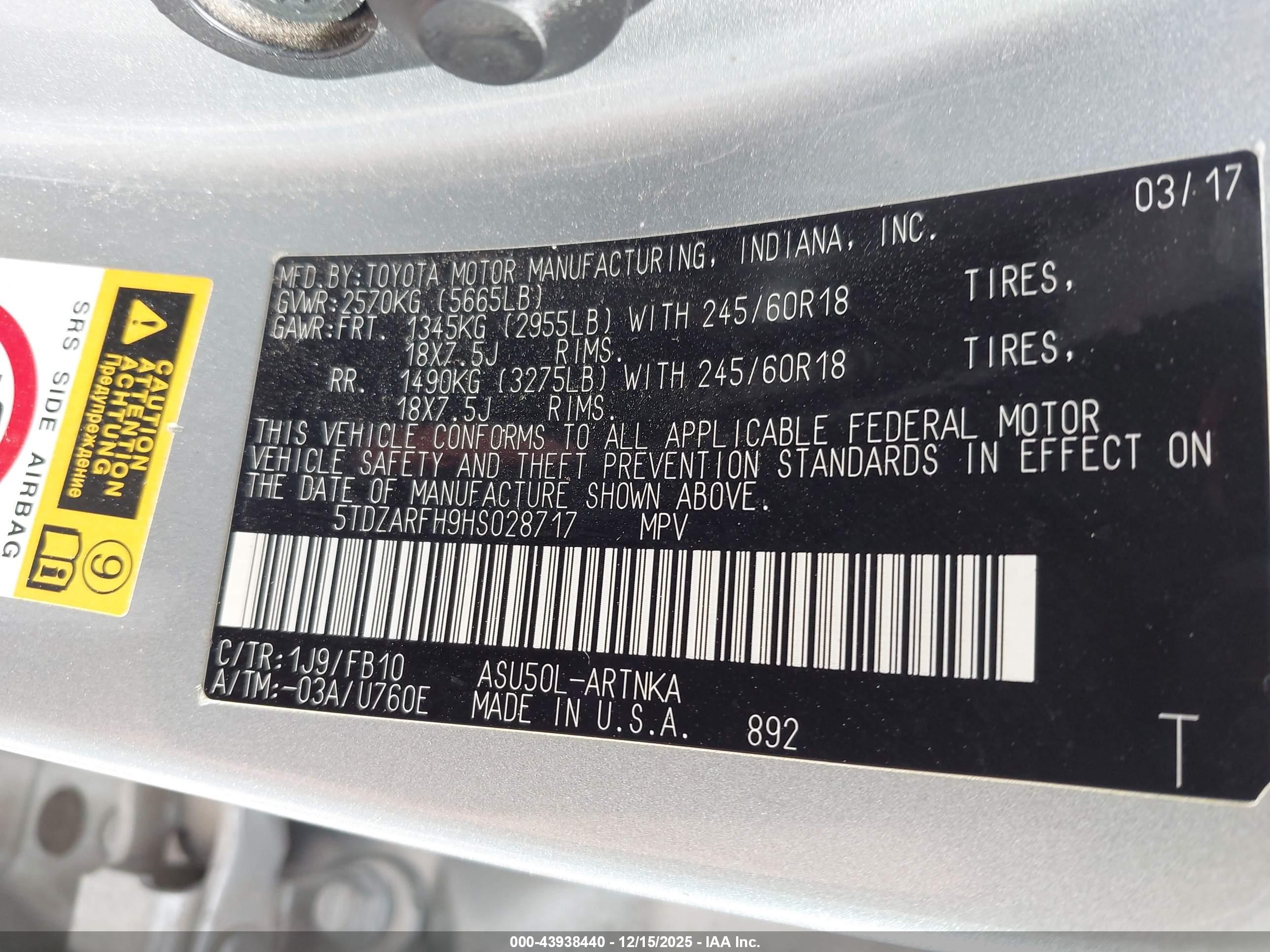 TOYOTA HIGHLANDER image 9