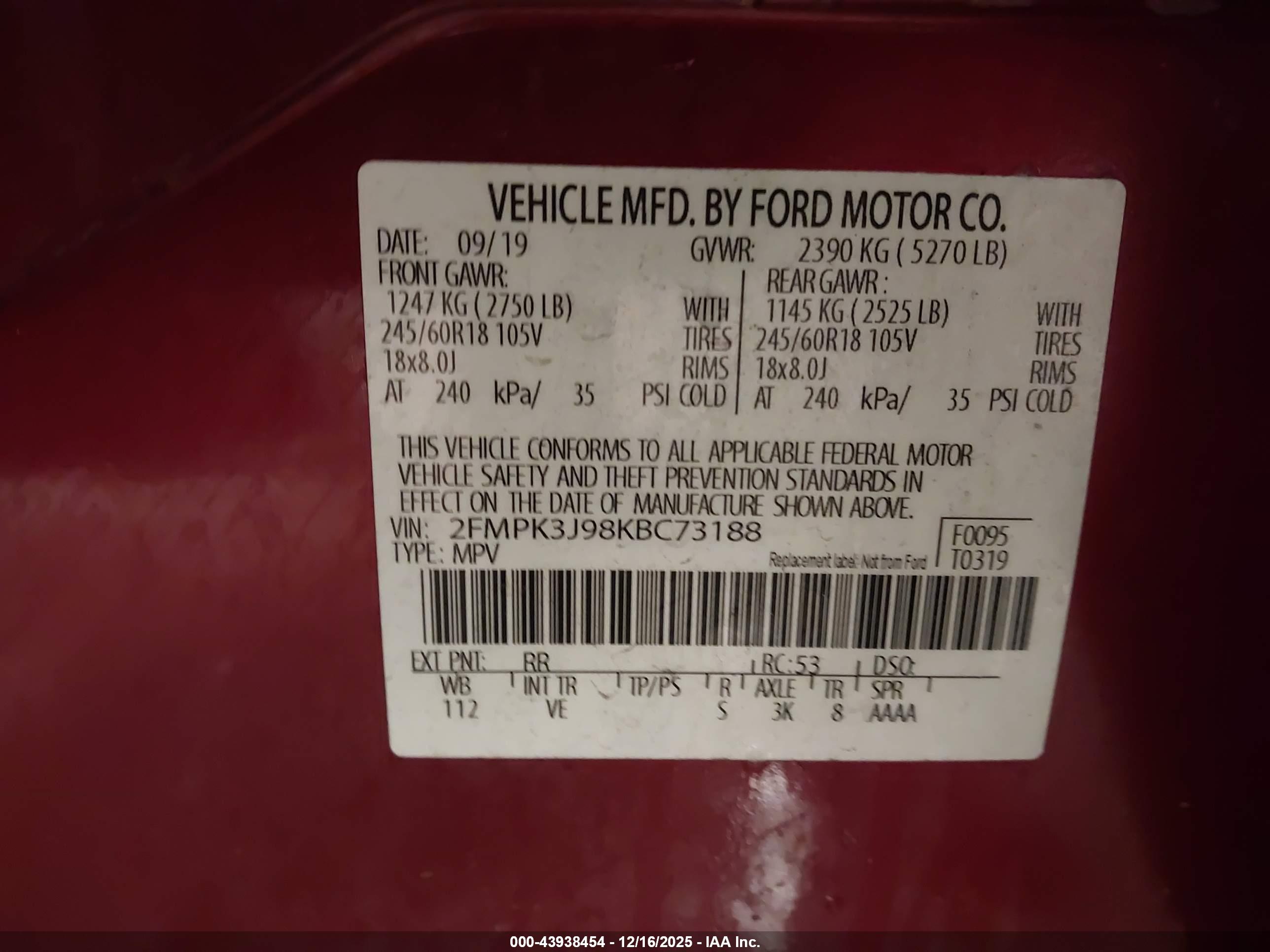 FORD EDGE image 9