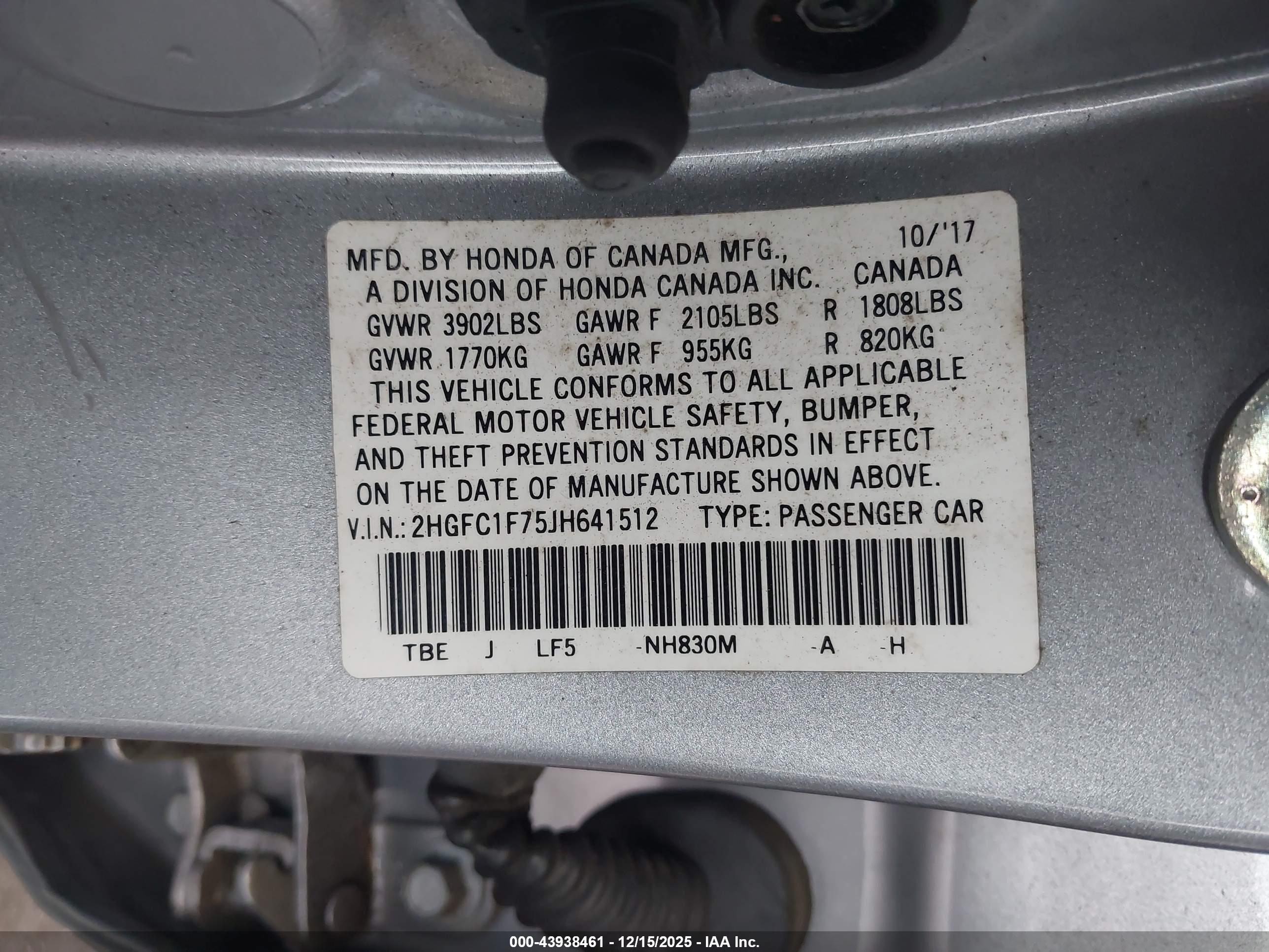 HONDA CIVIC image 9
