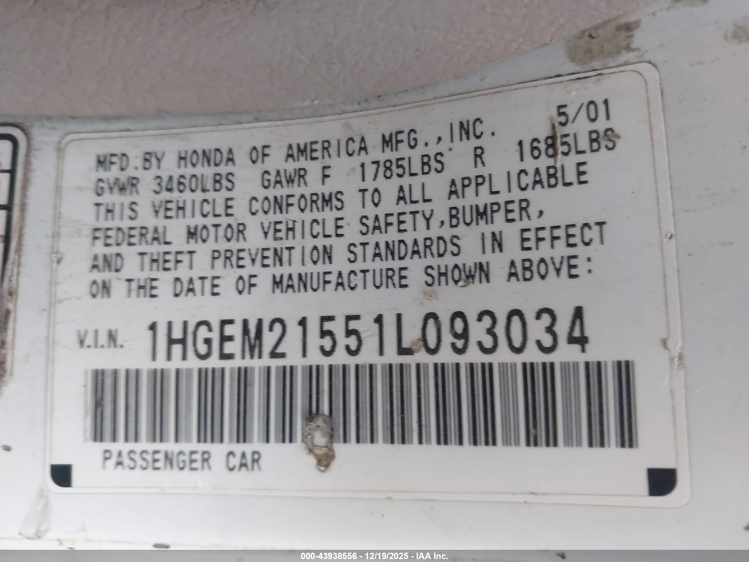 HONDA CIVIC image 9