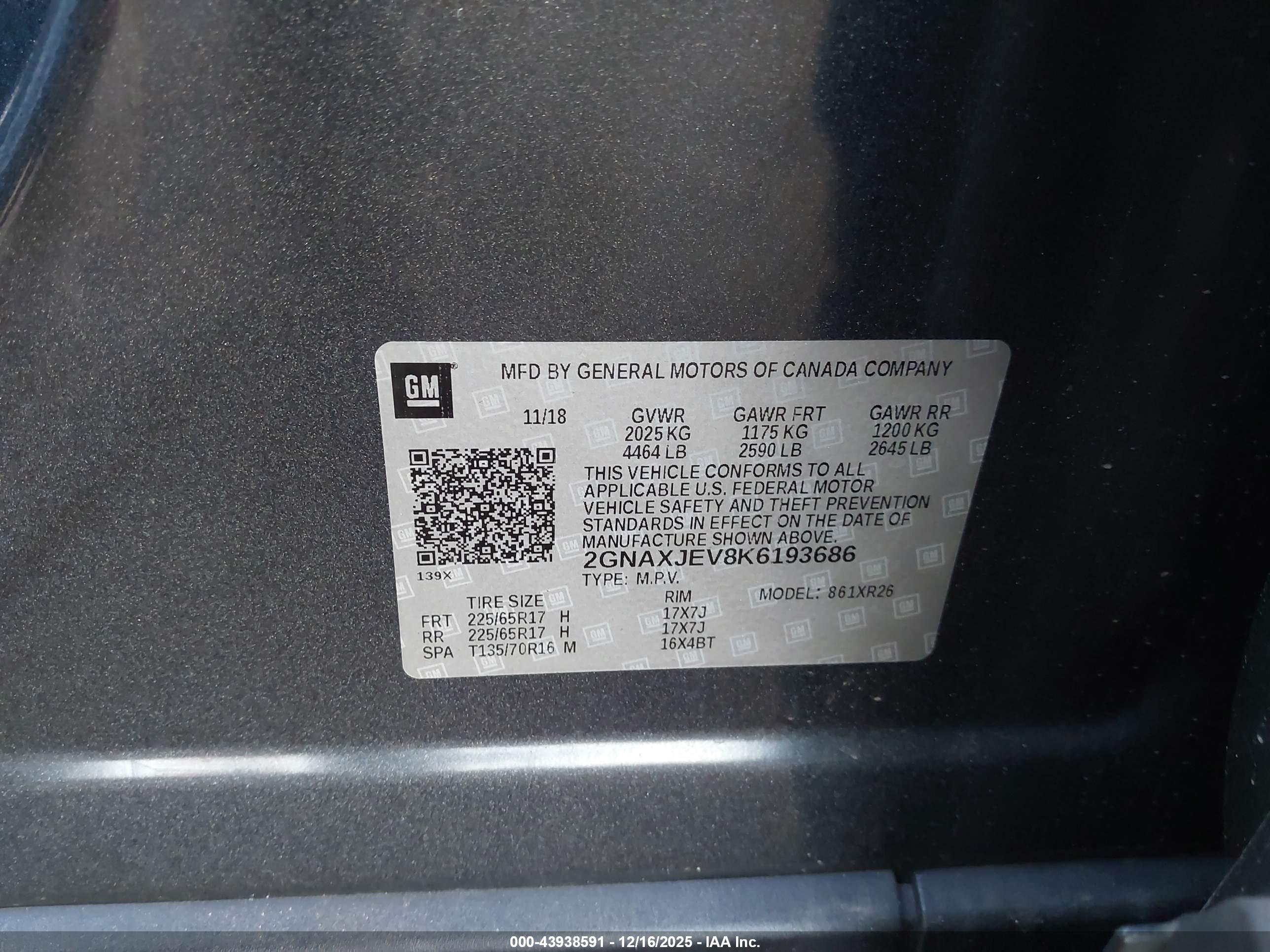 CHEVROLET EQUINOX image 9