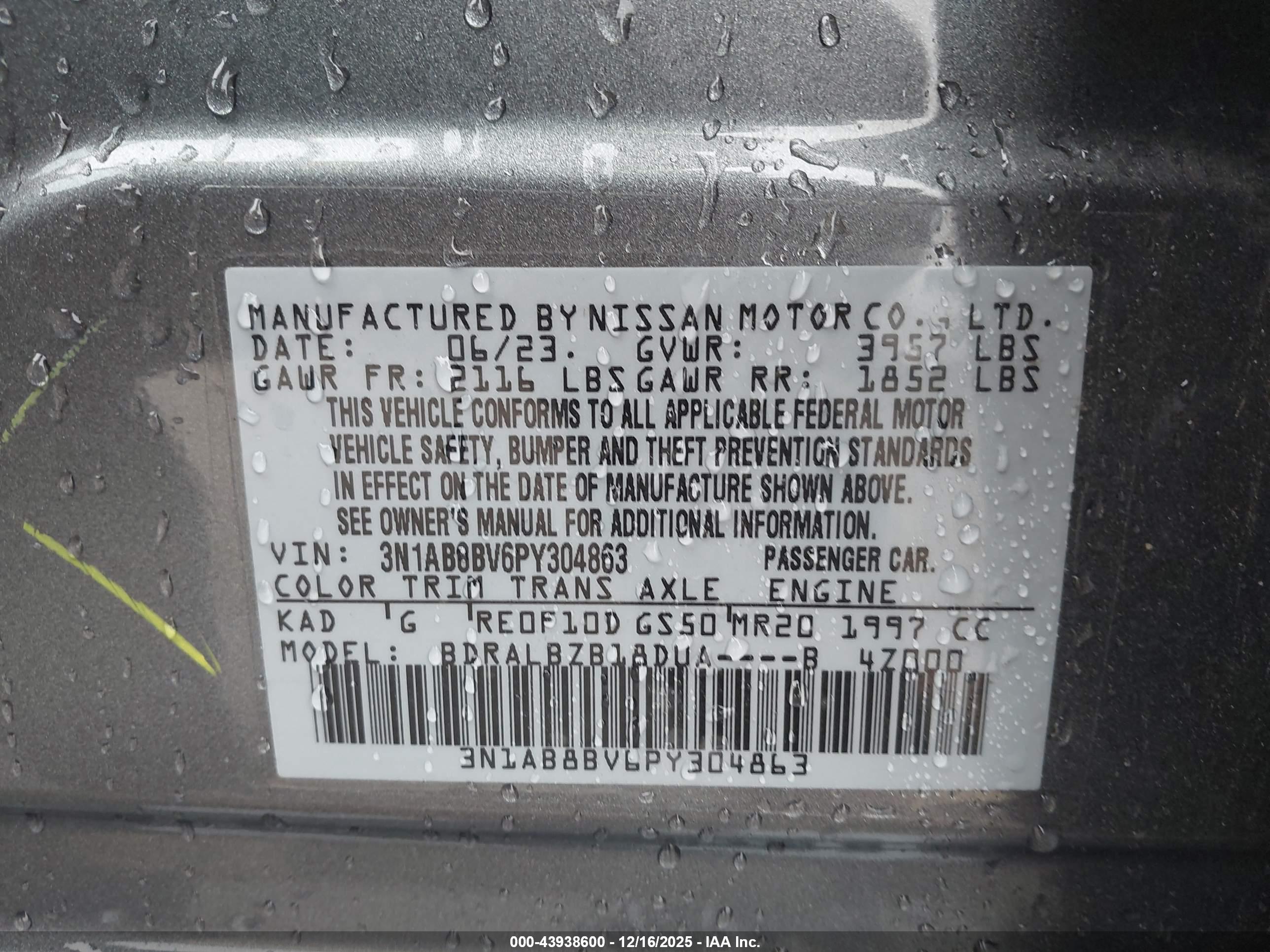 NISSAN SENTRA image 9