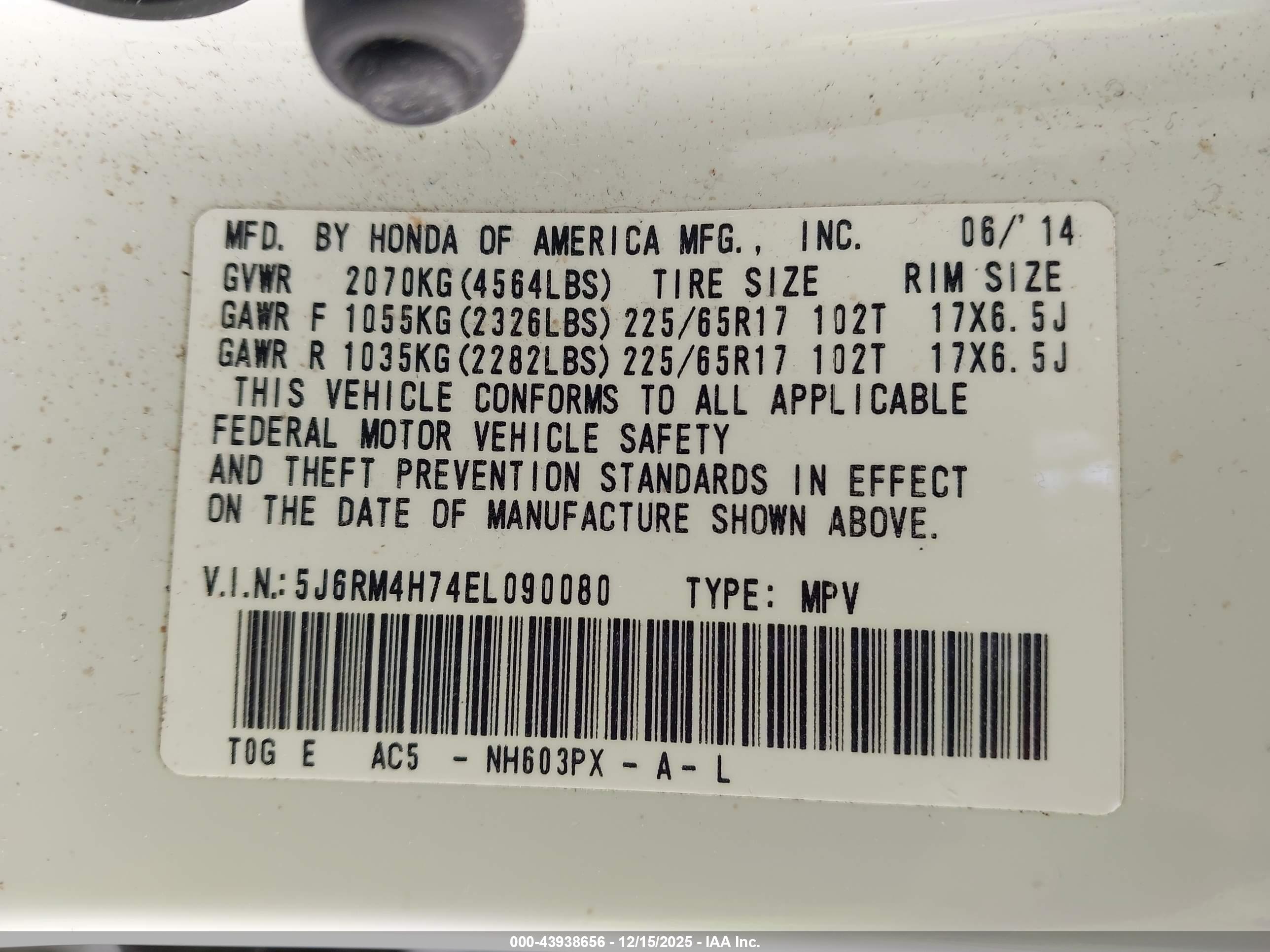 HONDA CR-V image 9