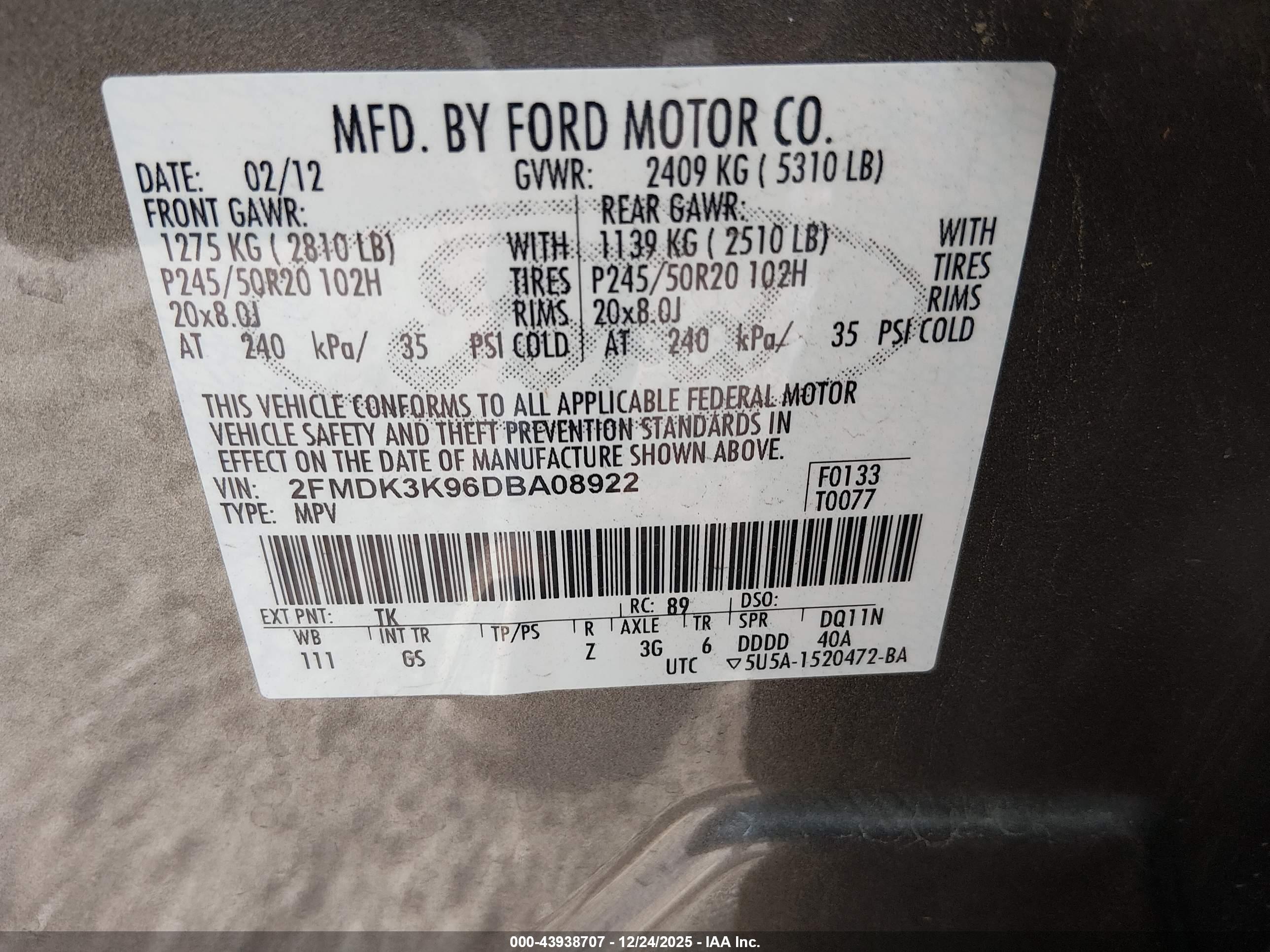 FORD EDGE image 9