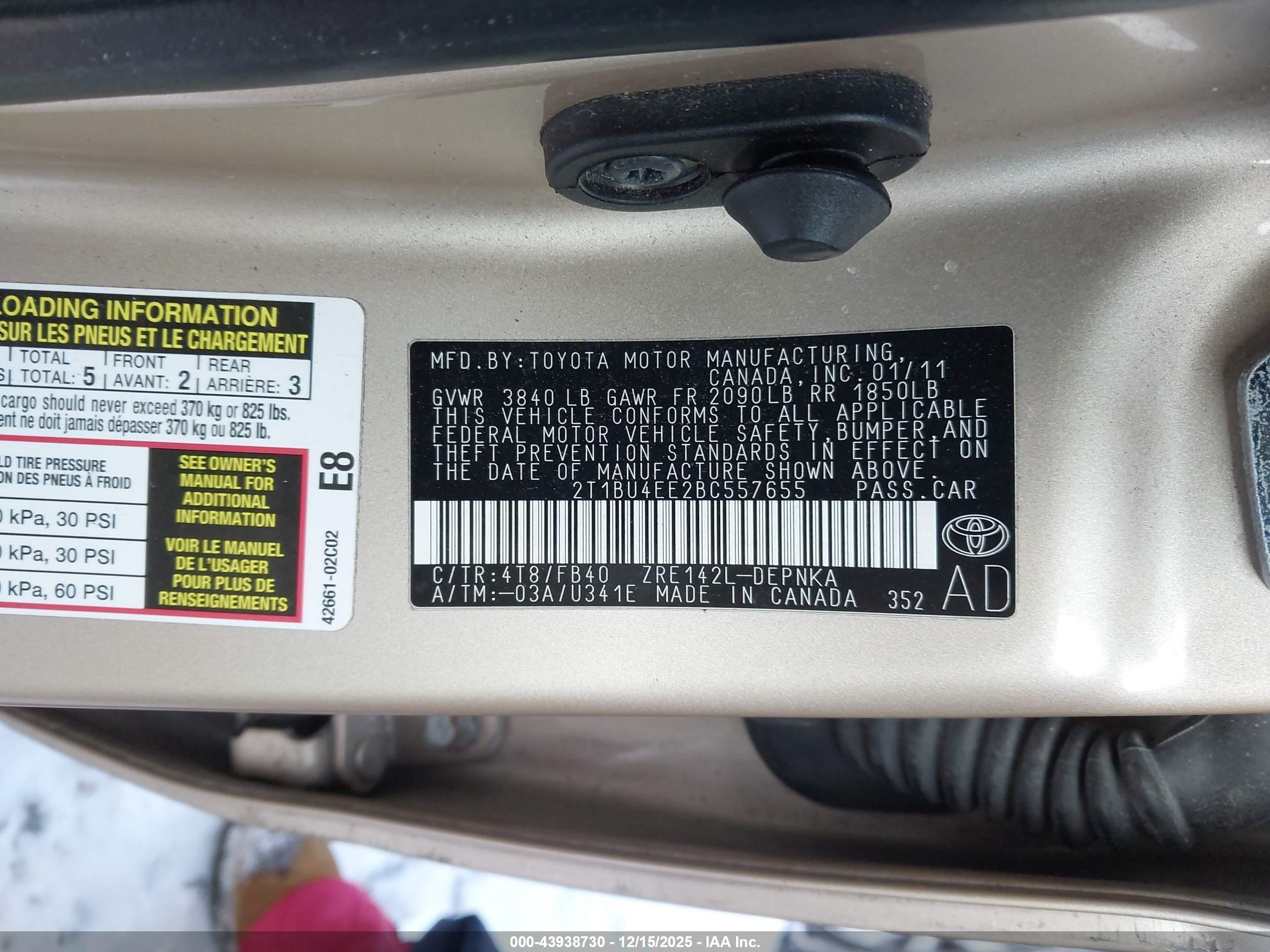 TOYOTA COROLLA image 9