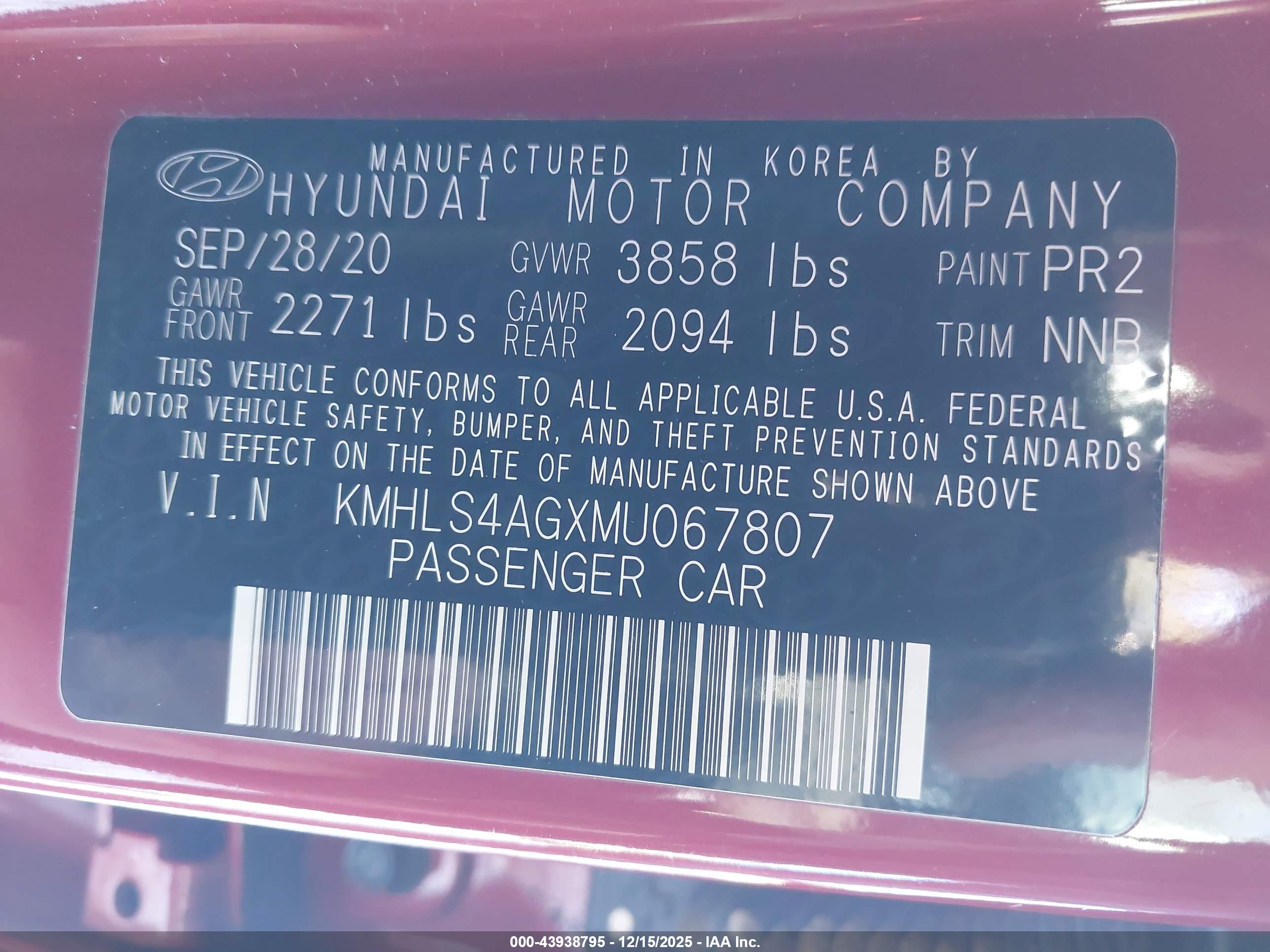 HYUNDAI ELANTRA image 9