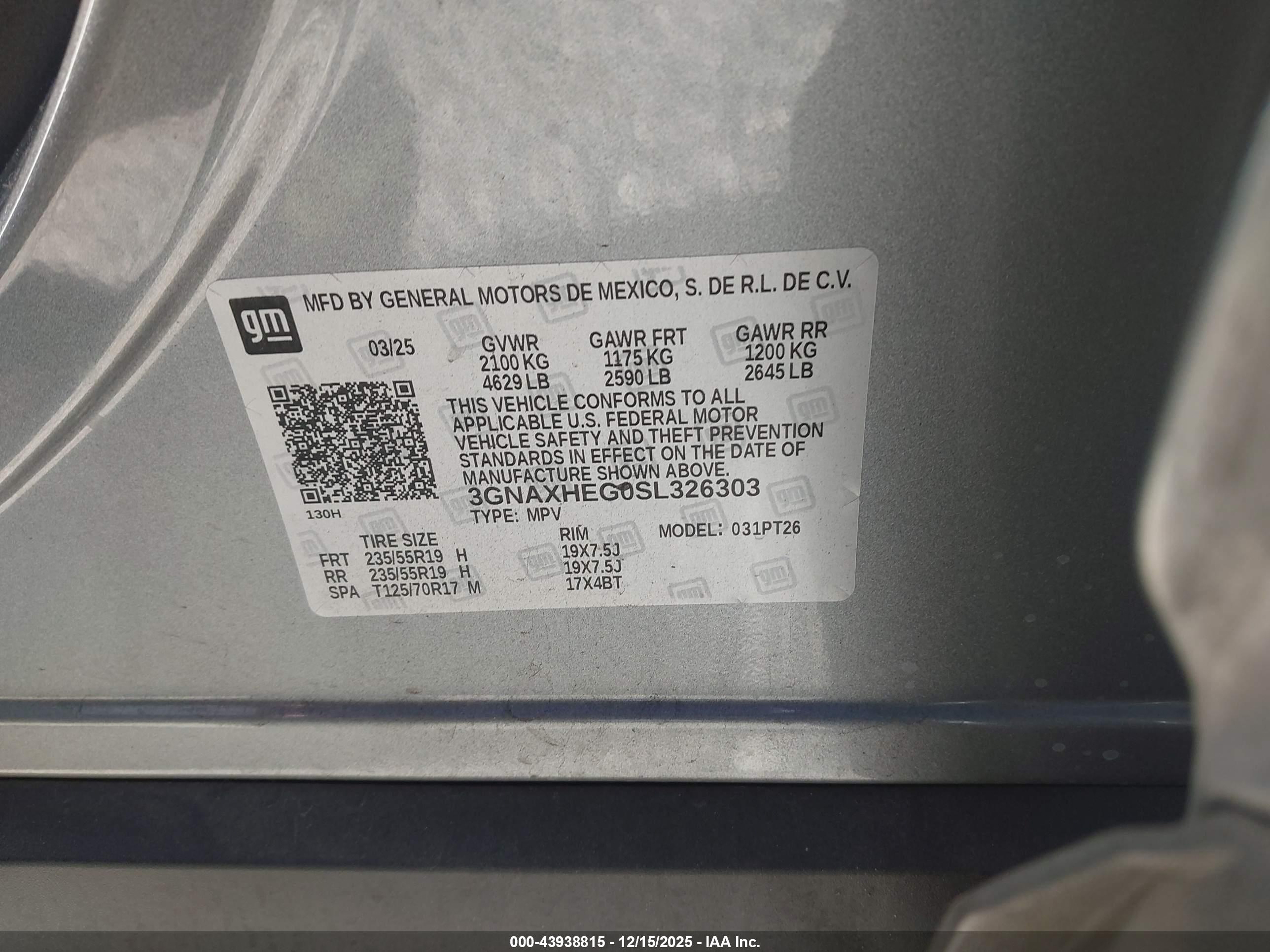 CHEVROLET EQUINOX image 9