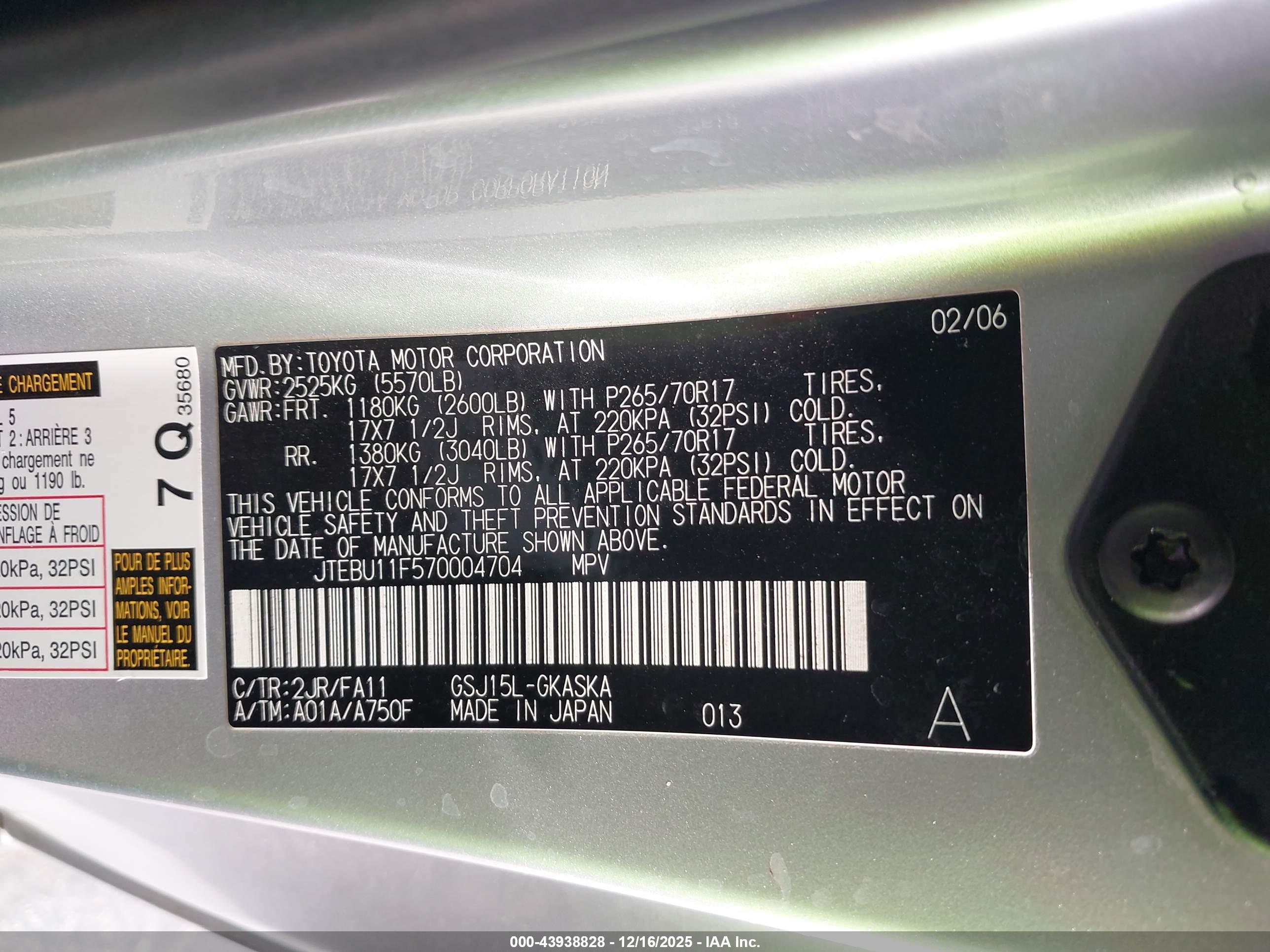 TOYOTA FJ image 9