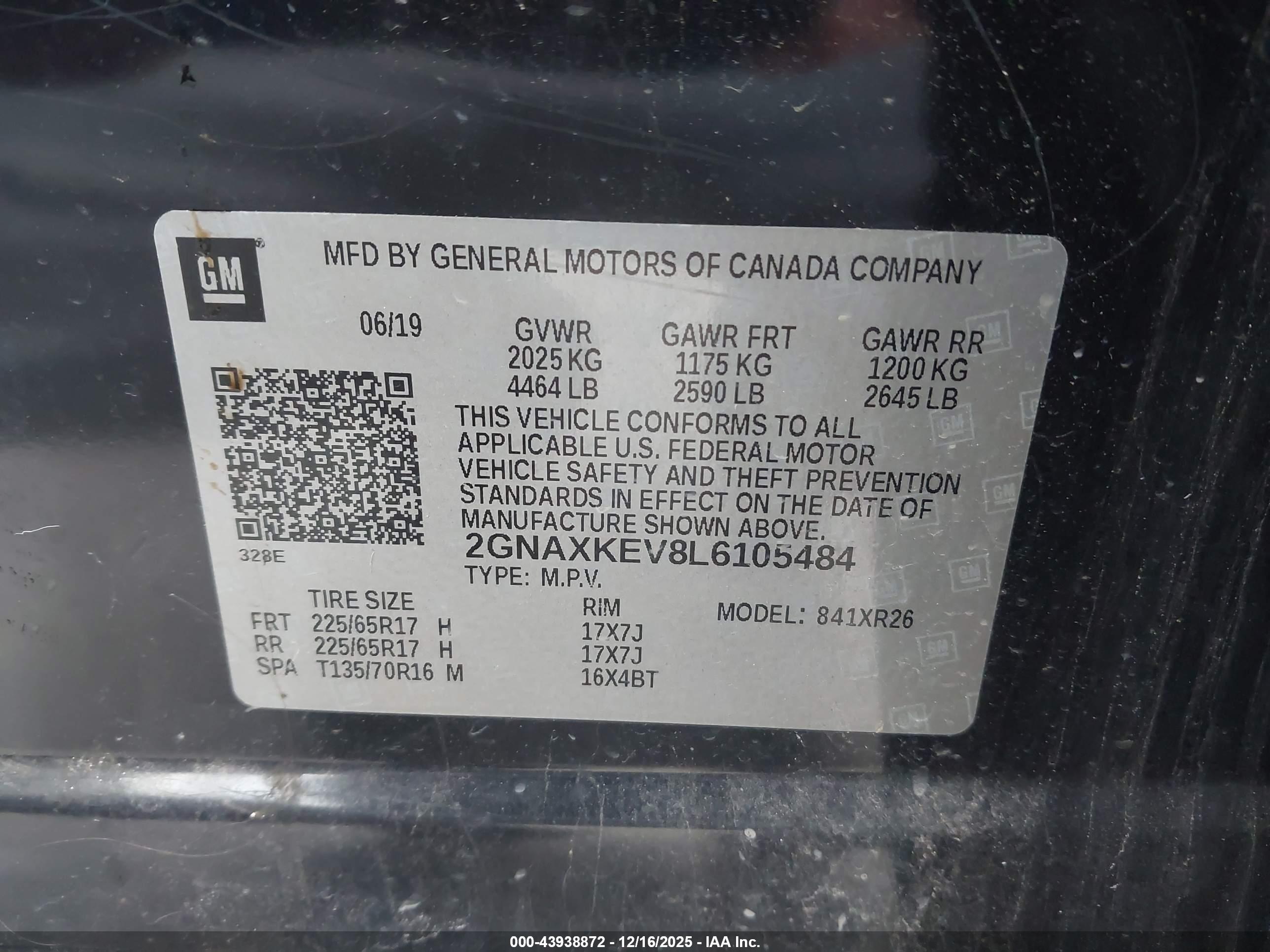CHEVROLET EQUINOX image 9