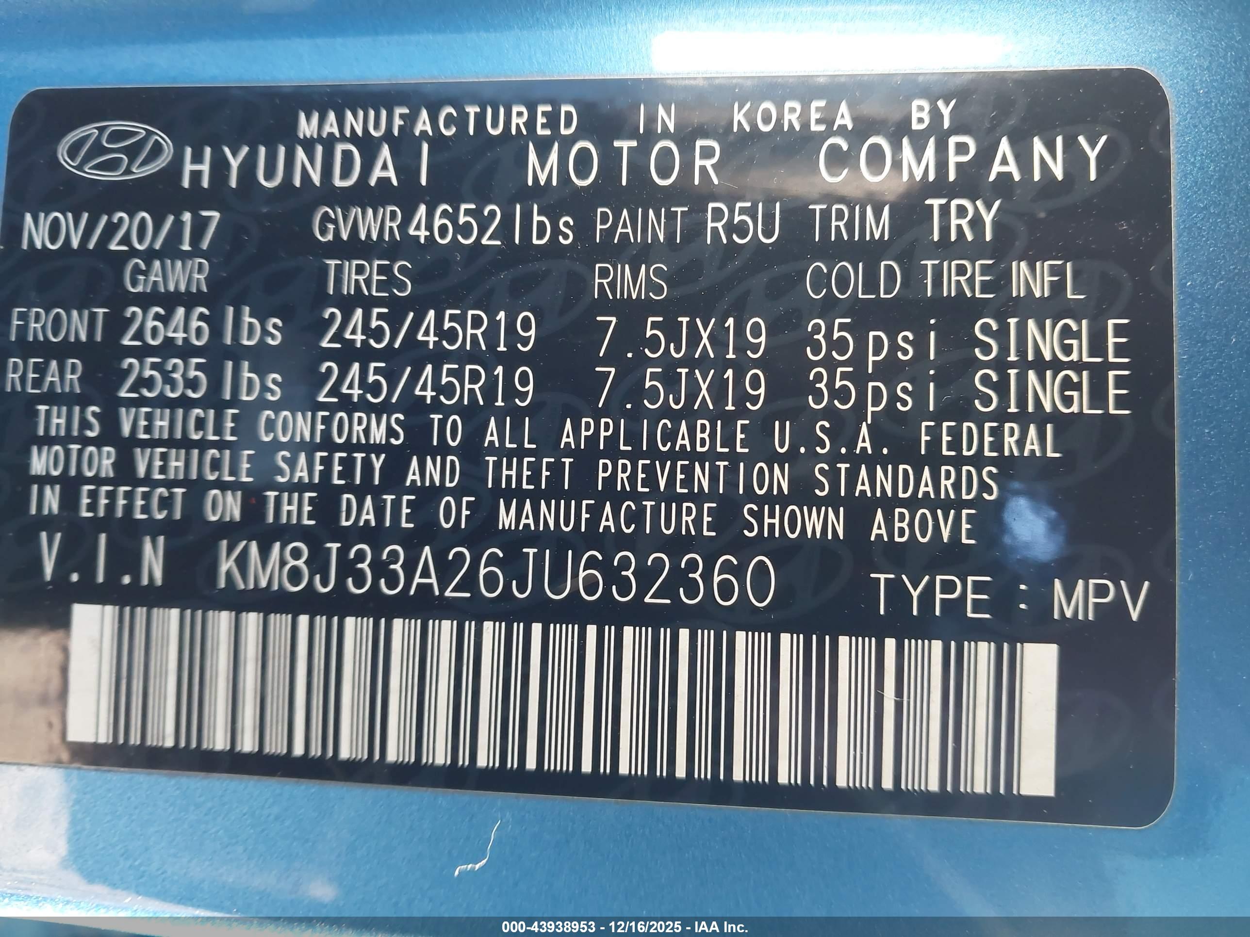 HYUNDAI TUCSON image 9