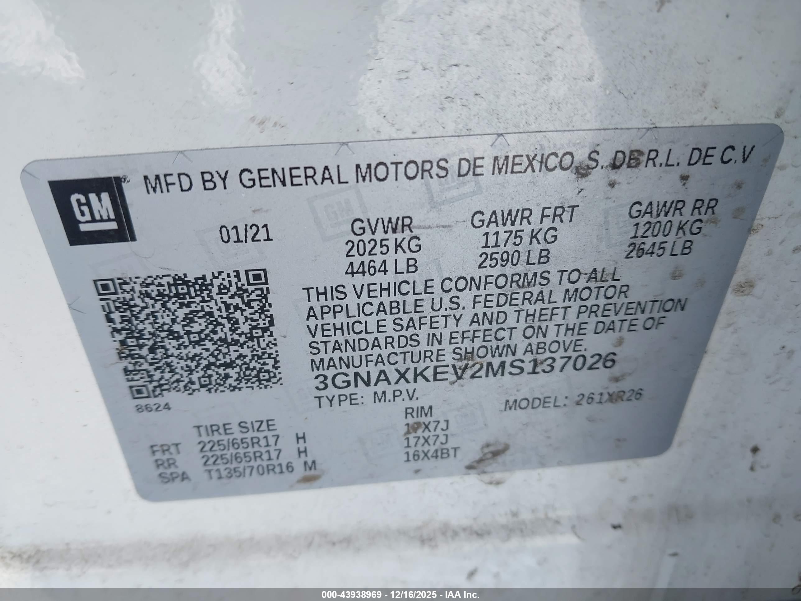 CHEVROLET EQUINOX image 9