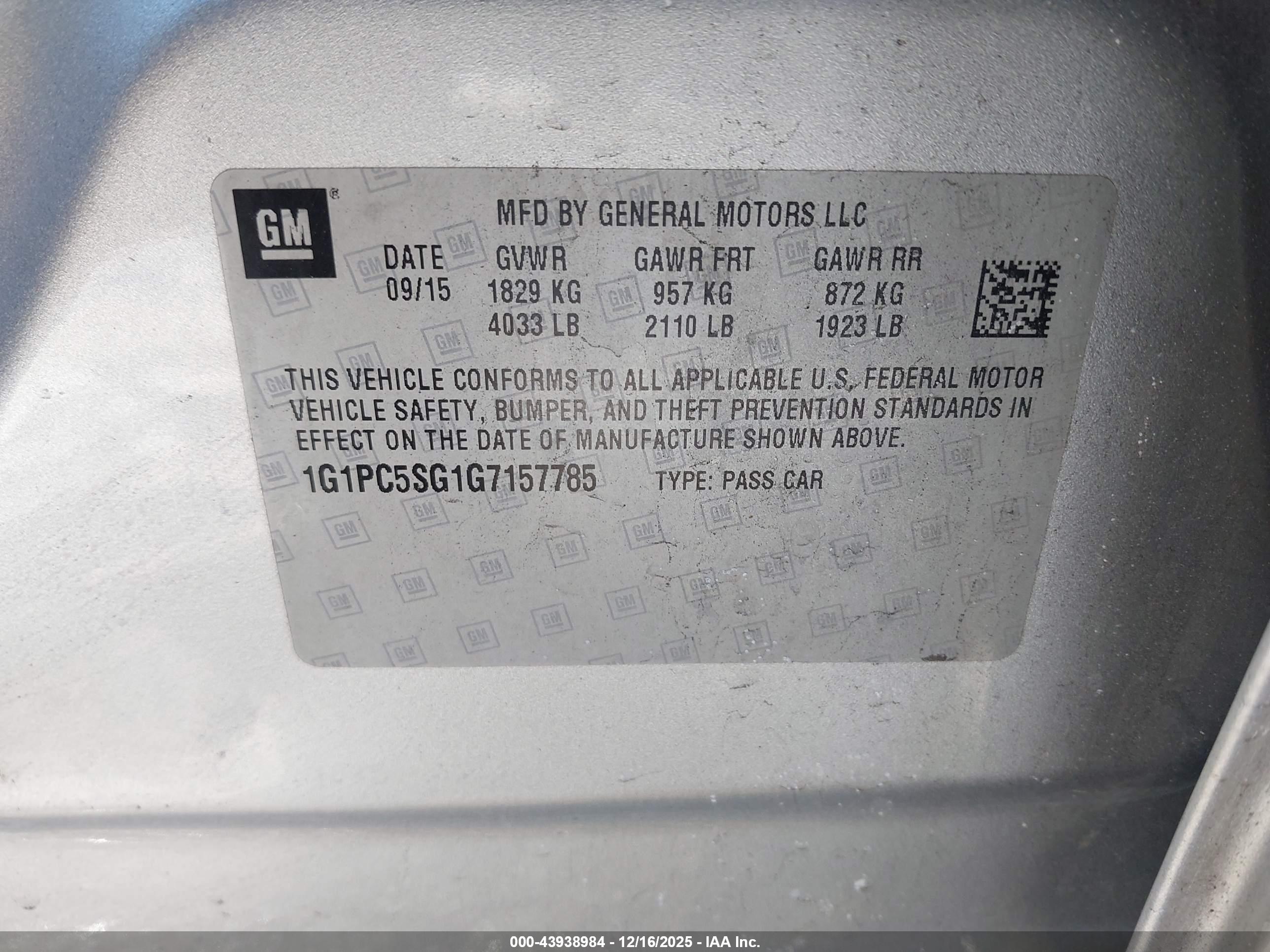 CHEVROLET CRUZE image 9