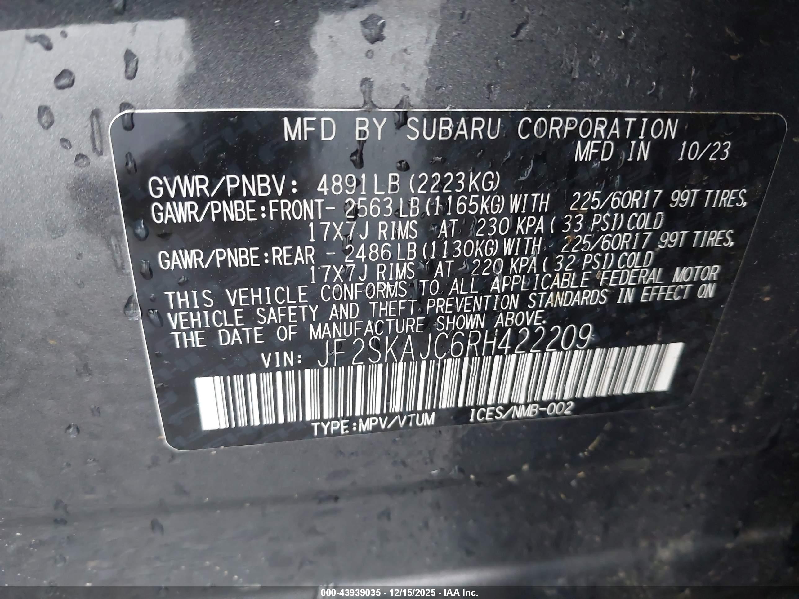 SUBARU FORESTER image 9